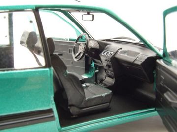 Solido Modellauto Peugeot 205 GTI Griffe 1992 grün Modellauto 1:18 Solido, Maßstab 1:18