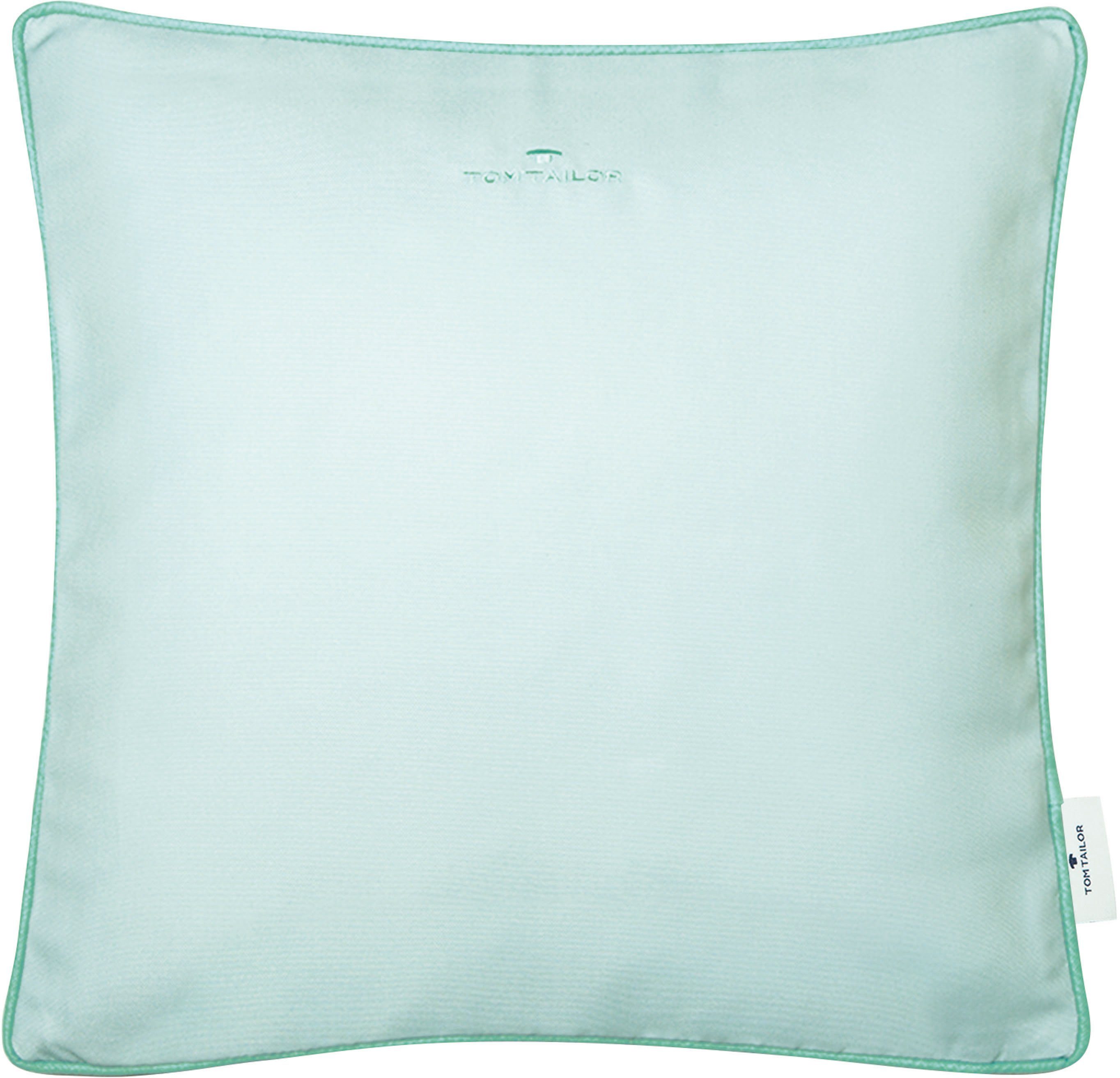 TOM TAILOR HOME Dekokissen »Dove Signature«, mit Paspel, Kissenhülle ohne F günstig online kaufen