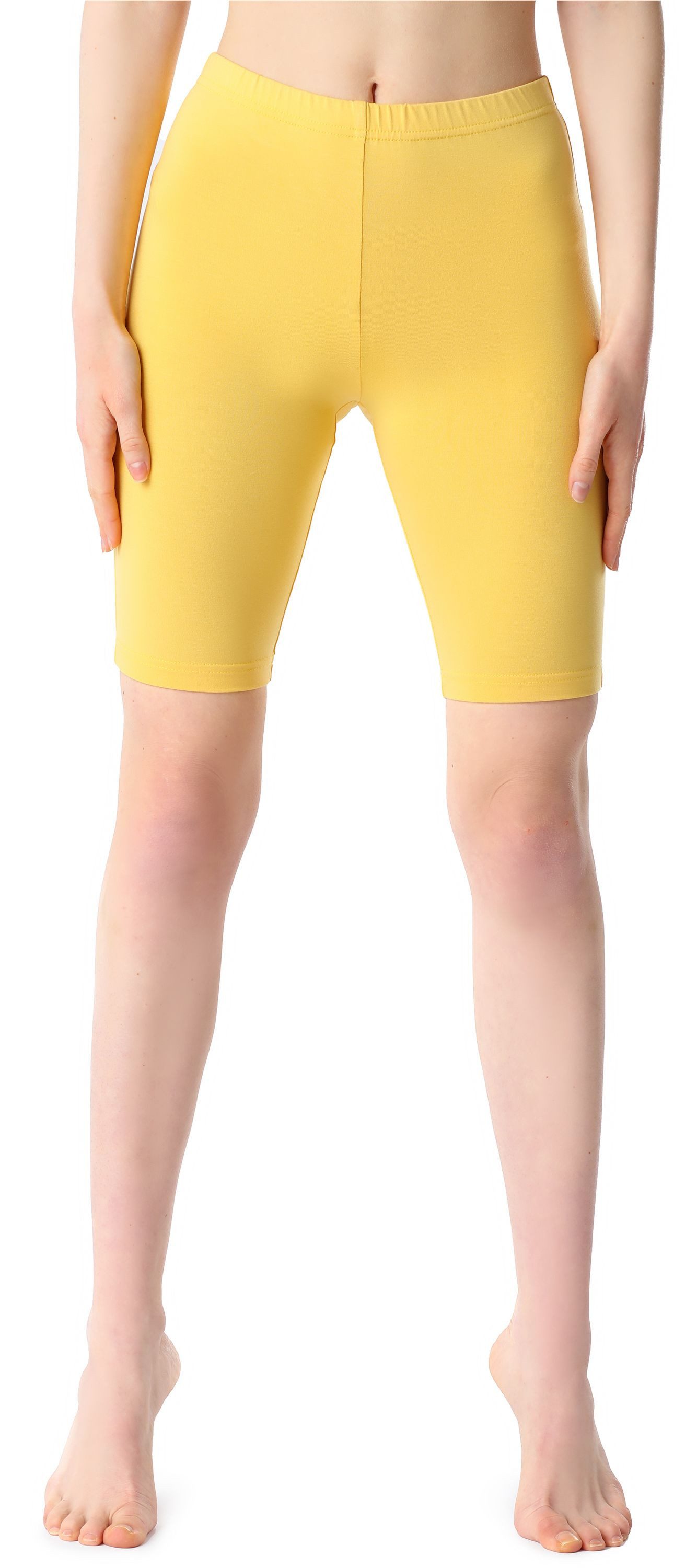Bellivalini Leggings Damen Kurze Leggings aus Viskose BLV50-207 (1-tlg) elastischer Bund