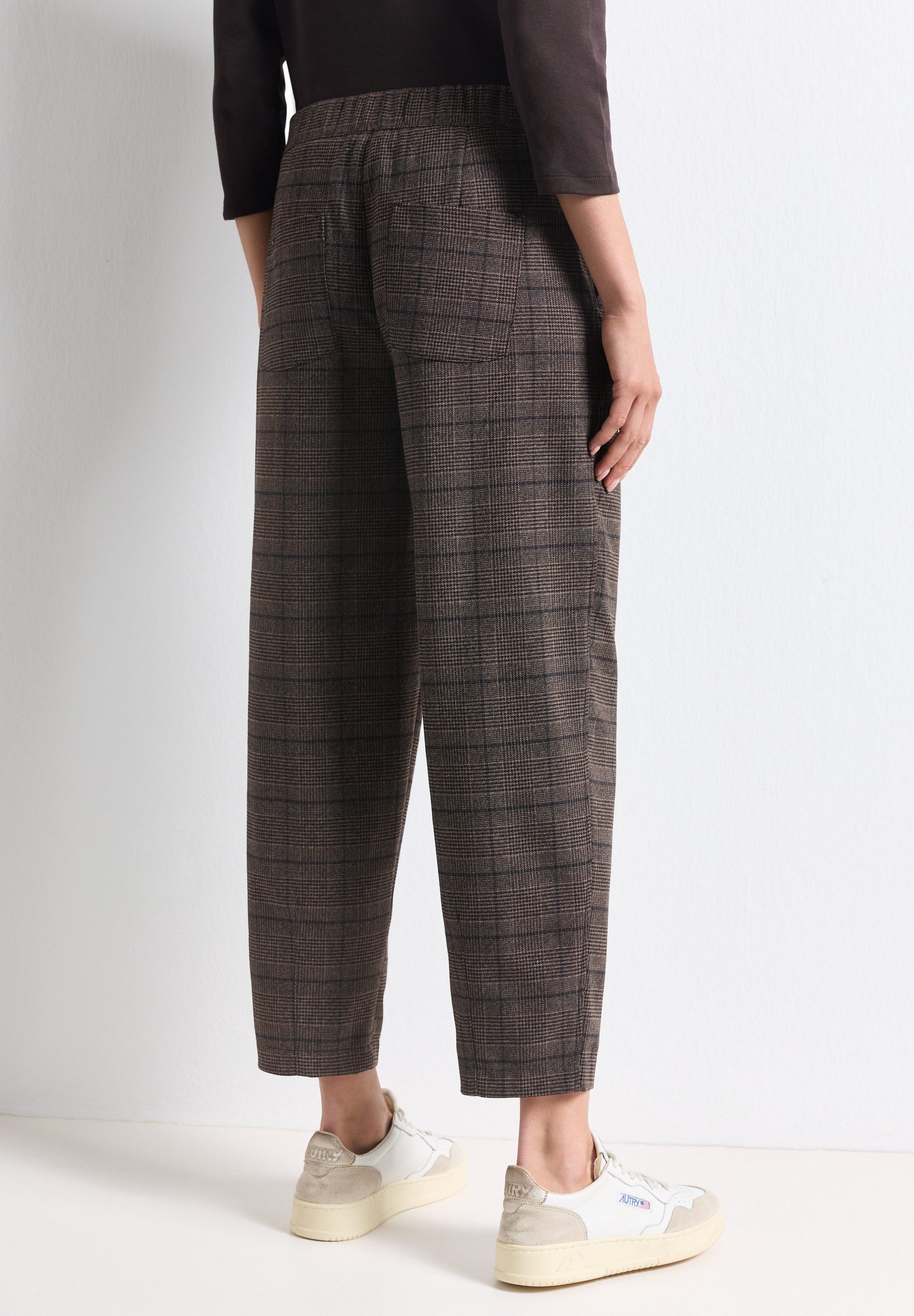 STREET ONE Stoffhose High Waist
