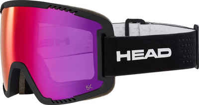 Head Skibrille CONTEX PRO 5K red black -