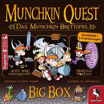 Pegasus Spiele Spiel, Munchkin Quest: Das Brettspiel, 2. Edition