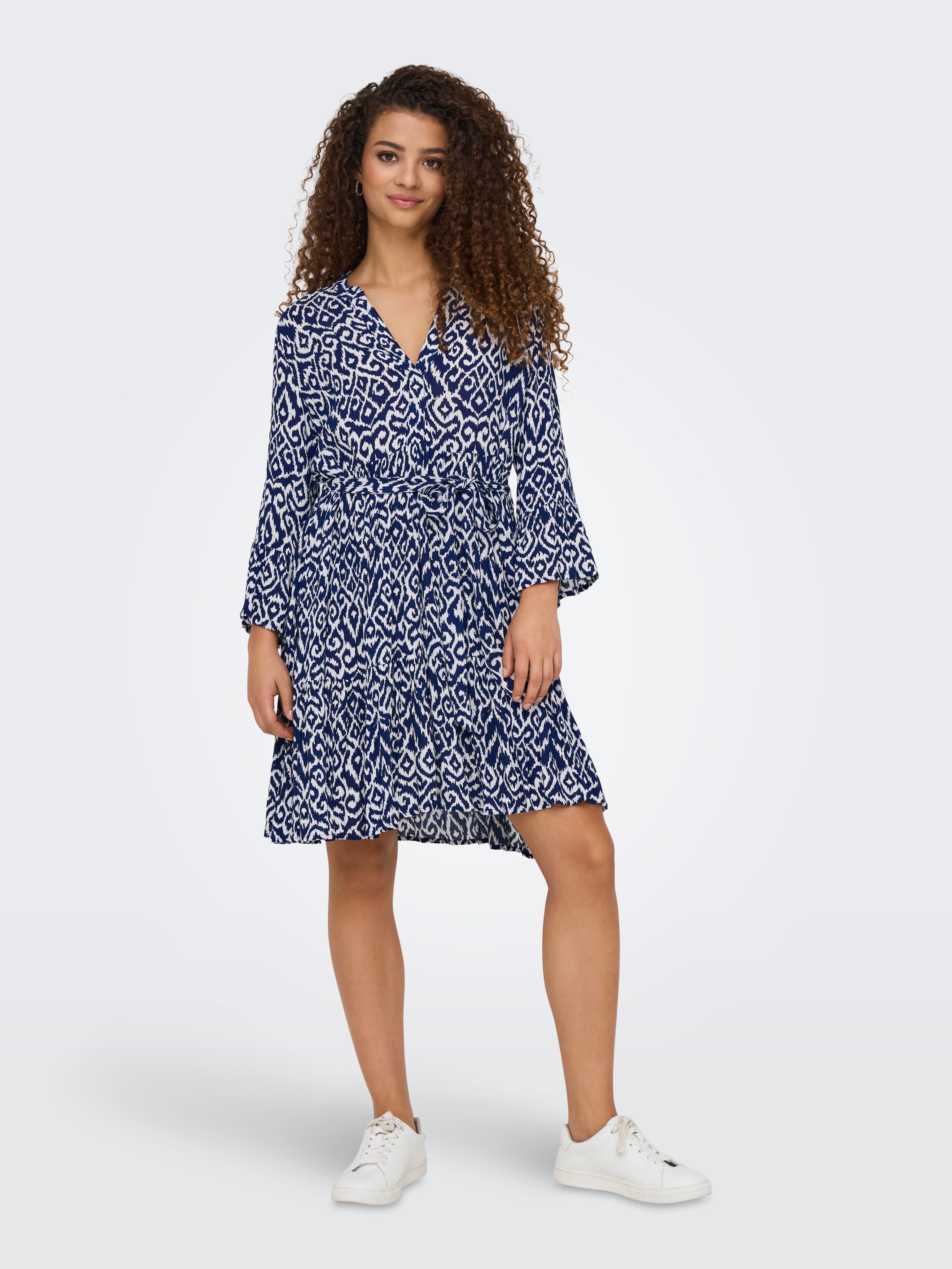 ONLY Blusenkleid ONLCLEMMENTINE LIFE 3/4 DRESS günstig online kaufen