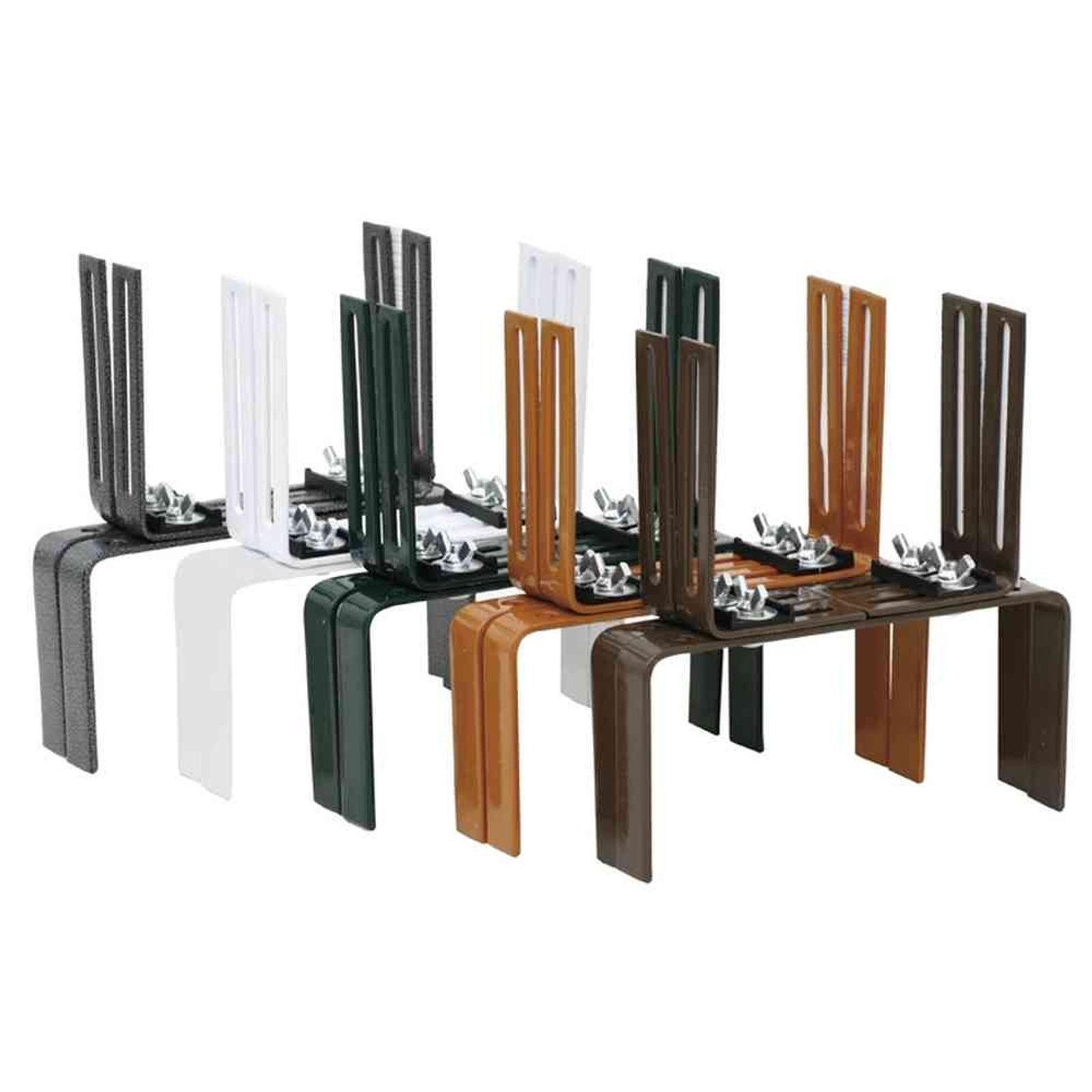Siena Garden Blumenkastenhalter Blumenkastenhalter H-Form braun