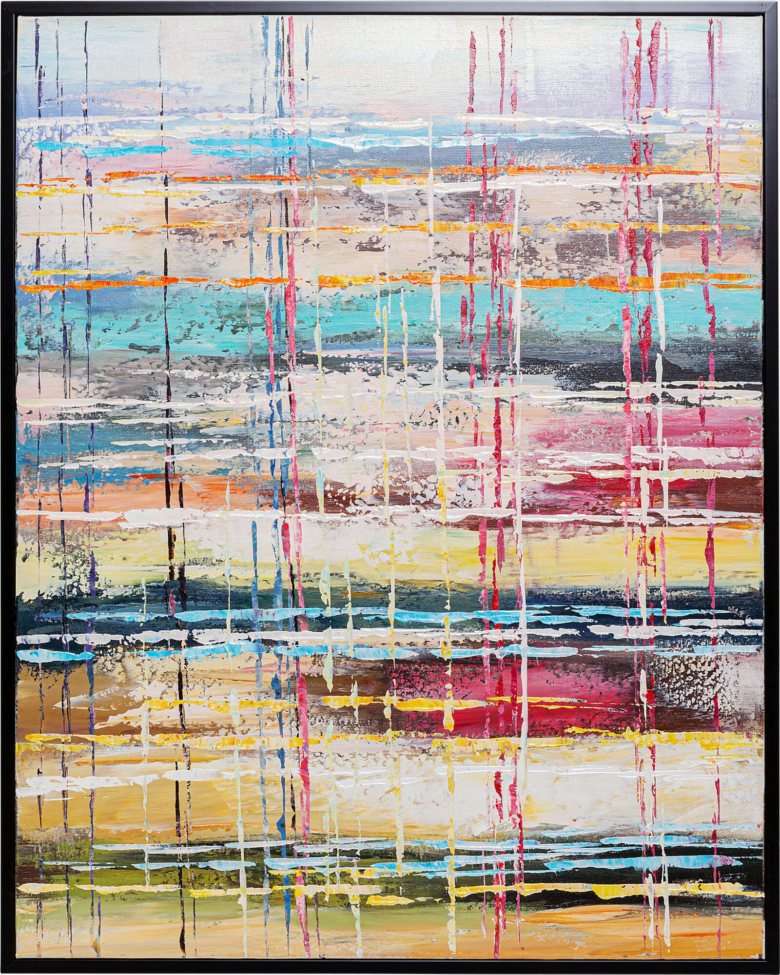 Kare Design Bild Gerahmtes Bild Orizzonte 80x100cm