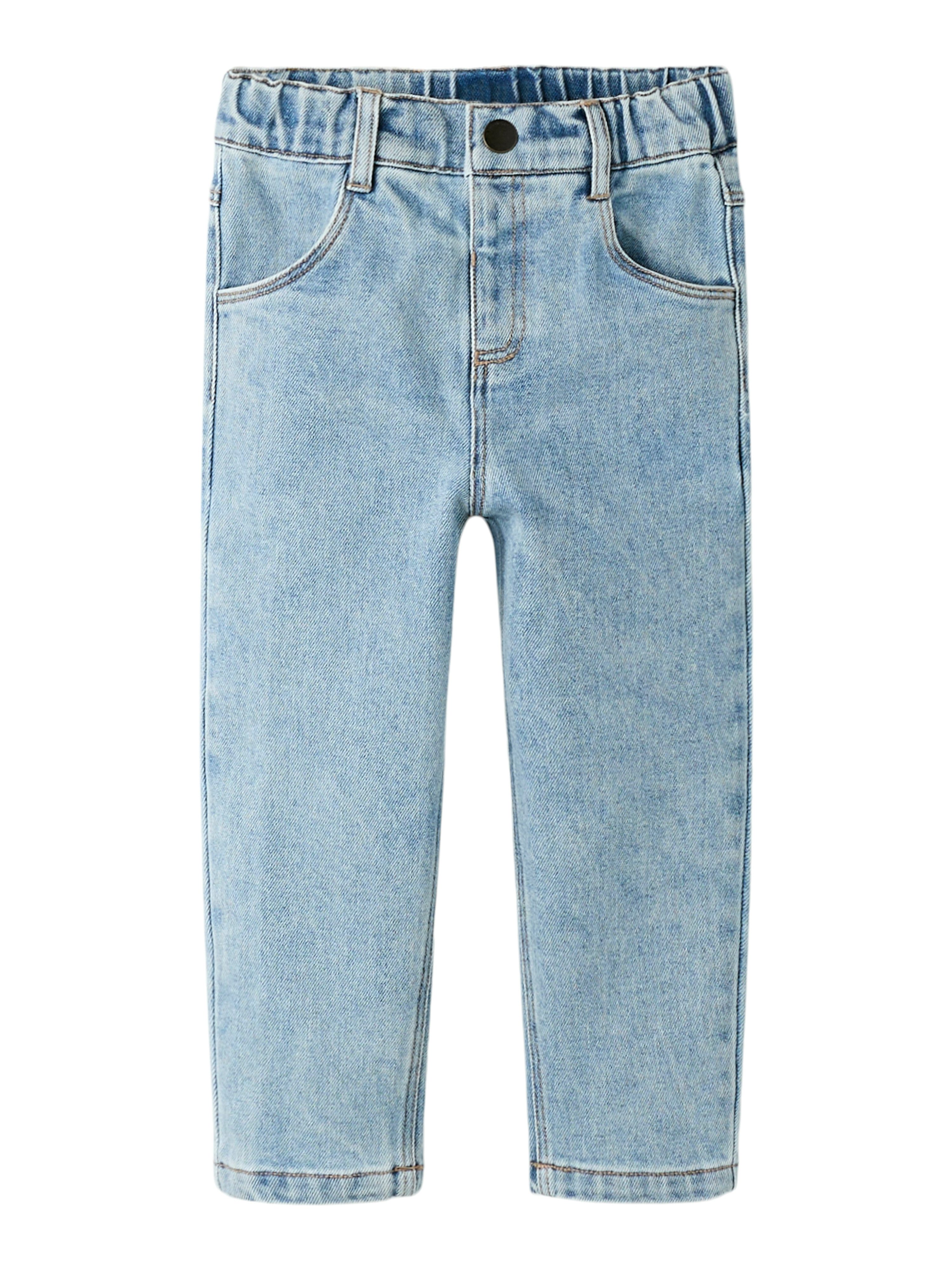 Lil' Atelier Loose-fit-Jeans NMNDARLEE LOOSE JEANS 4410-SE LIL NOOS Baumwollmischung, starke Abnutzungserscheinungen