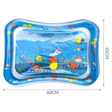 Badematte Spielmatte für Kinder ISO TRADE, Höhe 50 mm, rutschhemmend, beidseitig nutzbar, PVC, rechteckig, Kinder, Wassermatte Aufblasbare Spielzeug Spielmatte Früherziehung