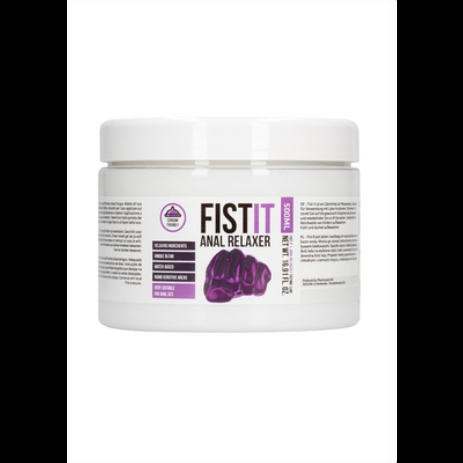 Analgleitgel F..* It by Shots - 500 ml - Anal Relaxer - 17 fl oz / 500 ml