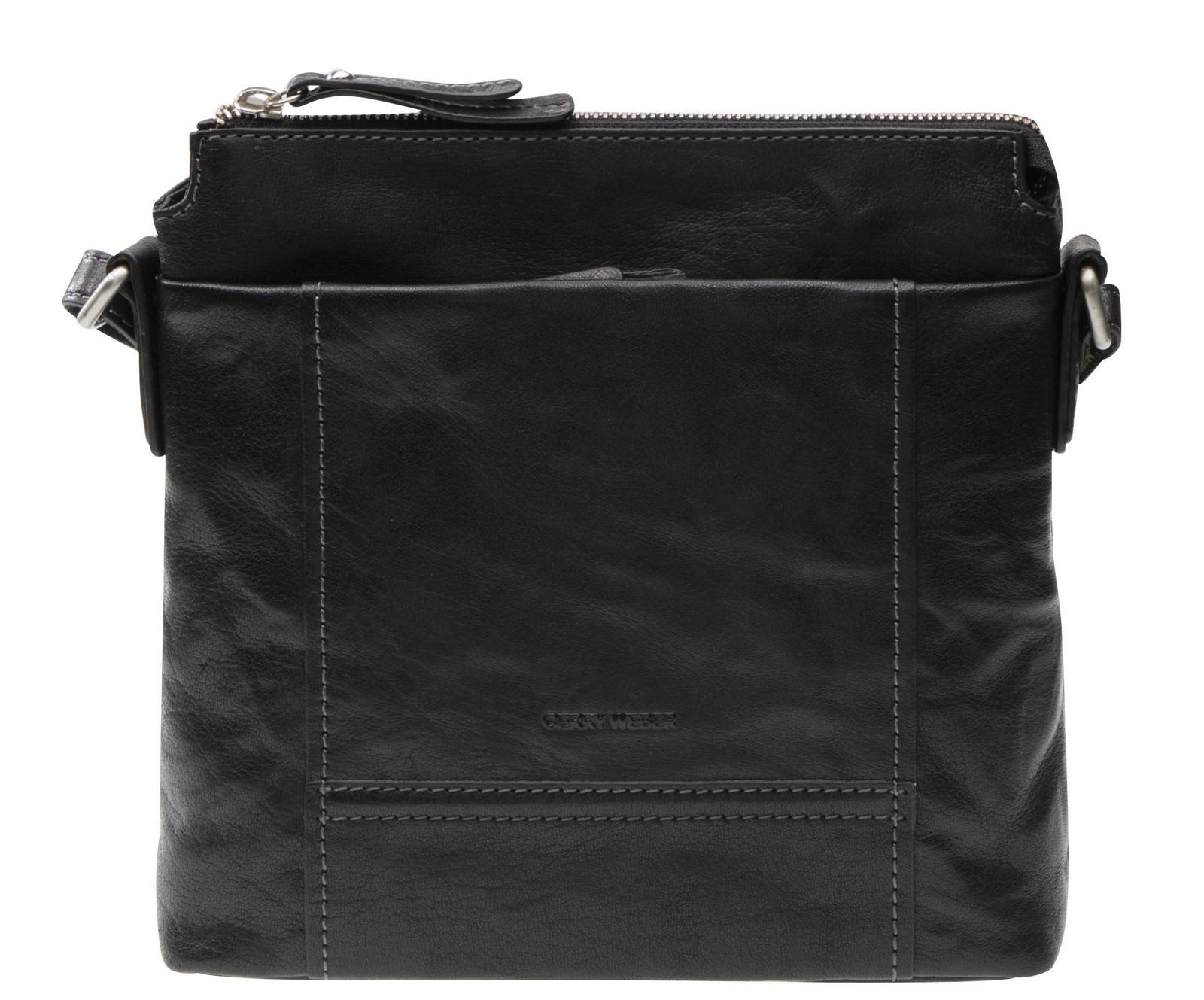 GERRY WEBER Umhängetasche Shoulderbag MVZ, aus echtem Leder