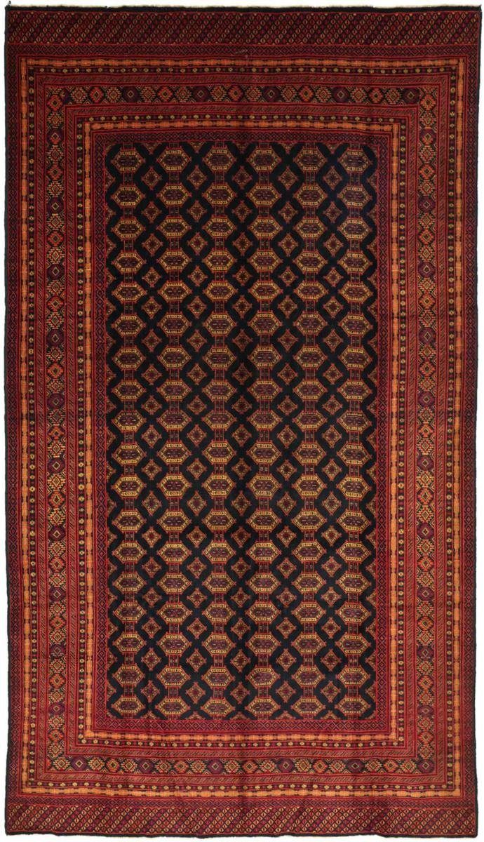 Orientteppich Afghan Mauri 197x295 Handgeknüpfter Orientteppich, Nain Trading, rechteckig, Höhe: 6 mm