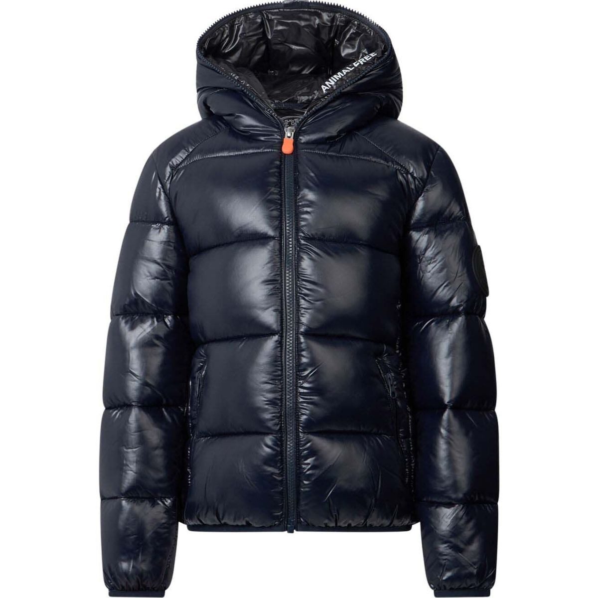 SAVE THE DUCK Steppjacke Artie Wärmende Jungenjacke mit recycelter Füllung, glänzender Optik und