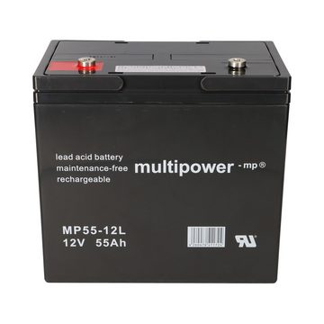 Multipower Multipower Blei-Akku MPL55-12 12V 55Ah Pb Bleiakkus
