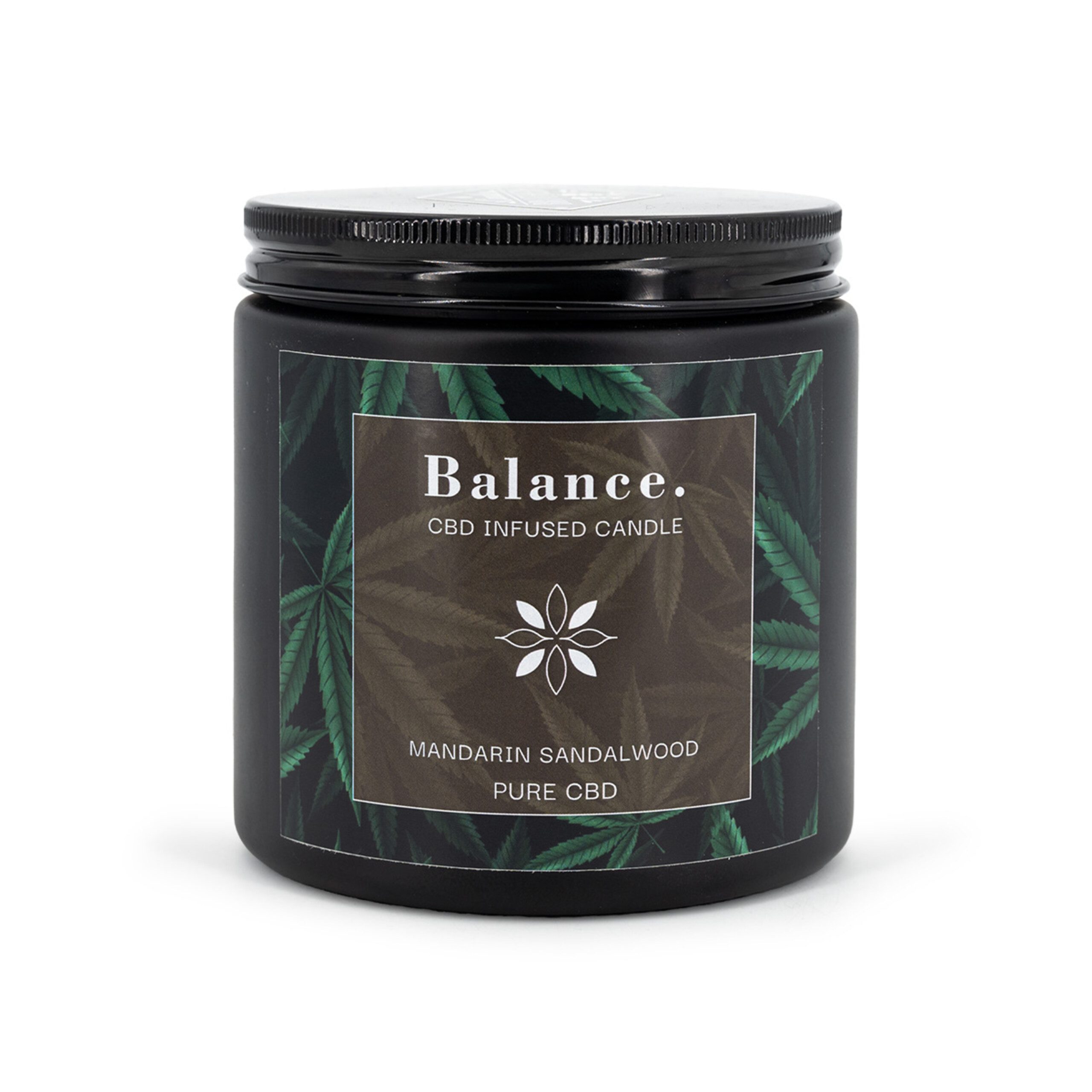 Candle BROTHERS Duftkerze C.B.D. Duftkerze Sojawachs 350g, Balance. Mandarin Sandalwood