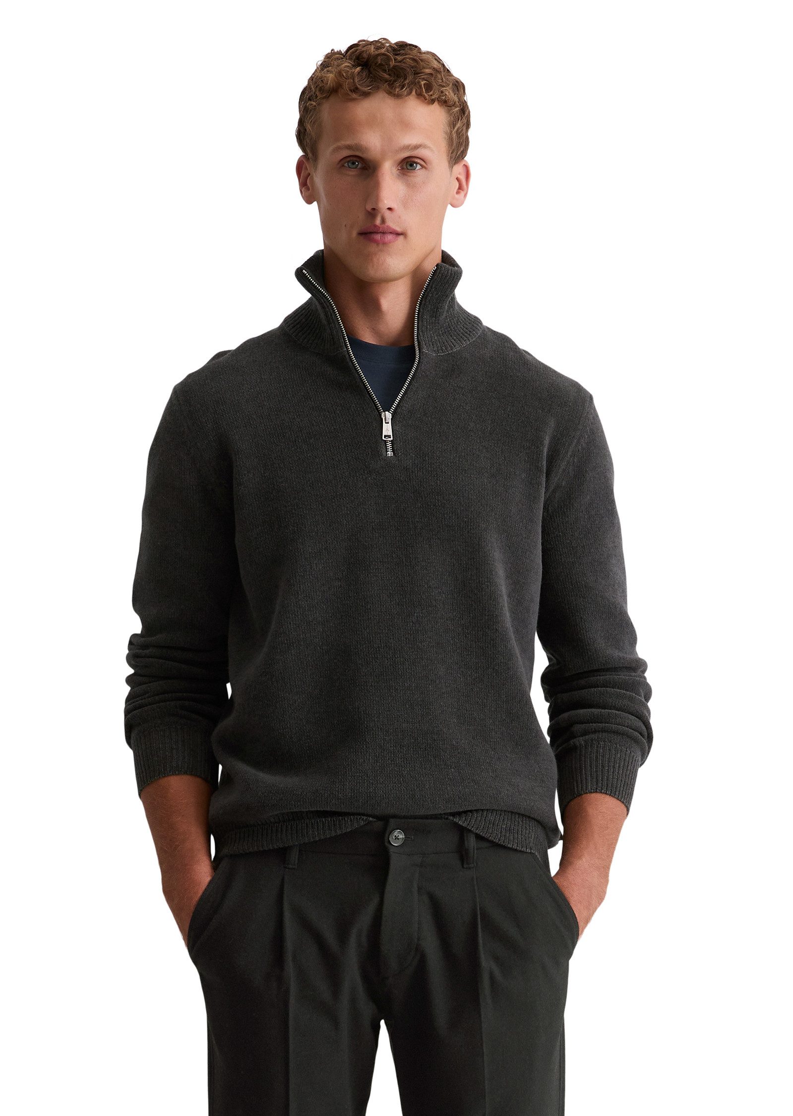Marc O'Polo Troyer aus feiner Chenille
