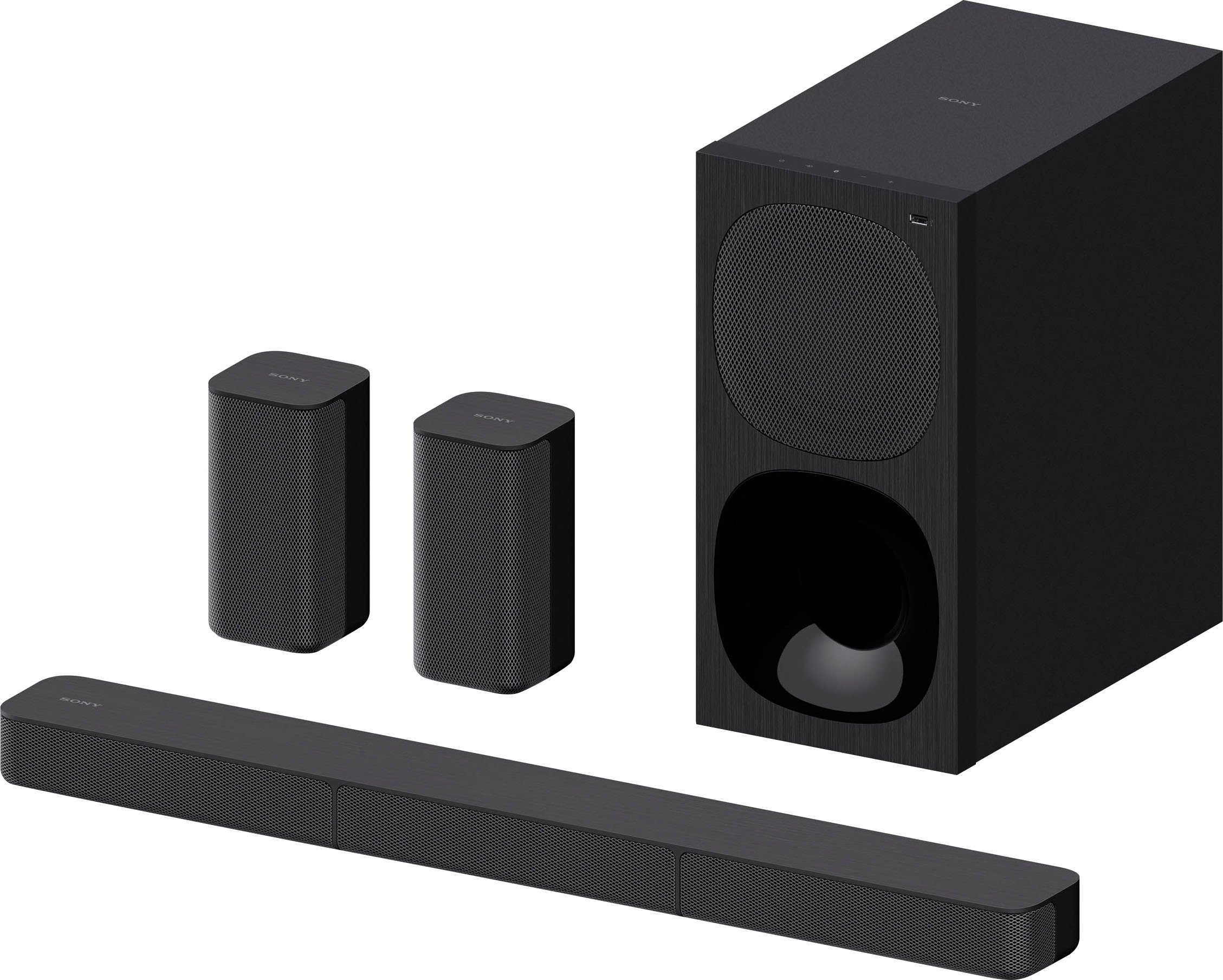 Sony HT-S20R Kanal TV 5.1 Soundbar (Bluetooth, 400 W, Subwoofer, Surround Sound, Dolby Digital)