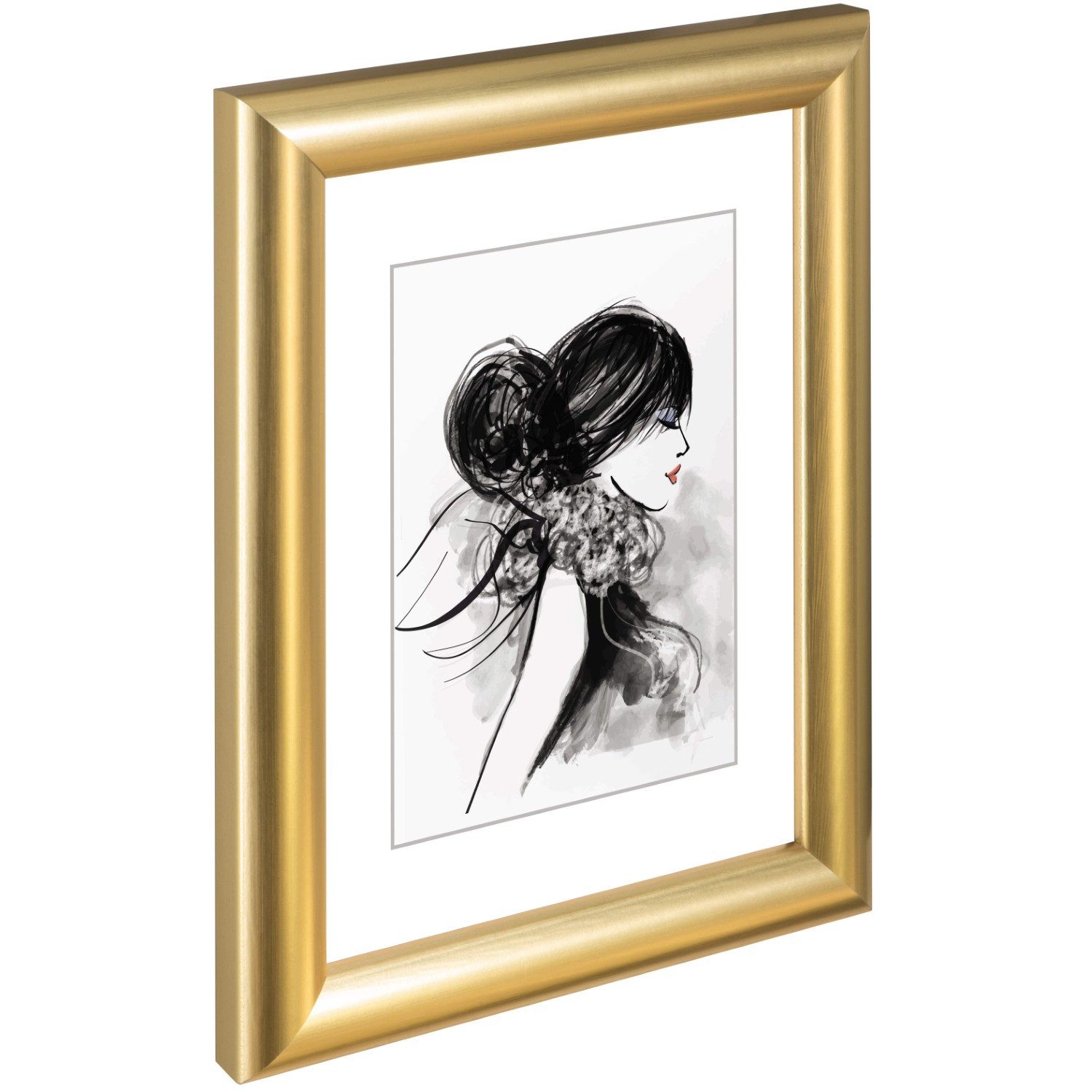 Hama Bilderrahmen Bilder-Rahmen Sofia 40x50 cm Foto-Rahmen Gold, für 1 Bild günstig online kaufen