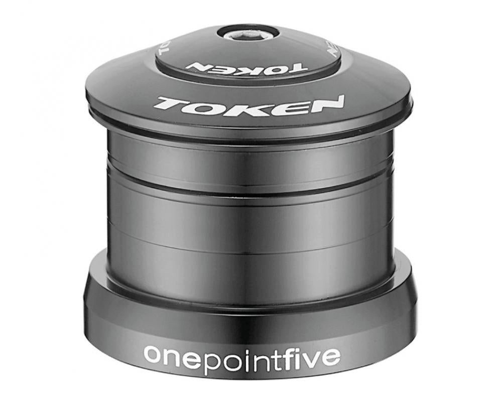 Token Fahrradlenker TOKEN Steuersatz Vigilante-Serie AHead 1 1/8" Taper 1.5" schwarz (44/4