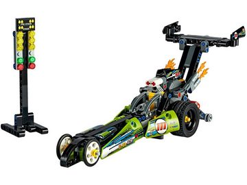LEGO® Konstruktionsspielsteine LEGO® Technic™ - Dragster Rennauto, (Set, 225 St)
