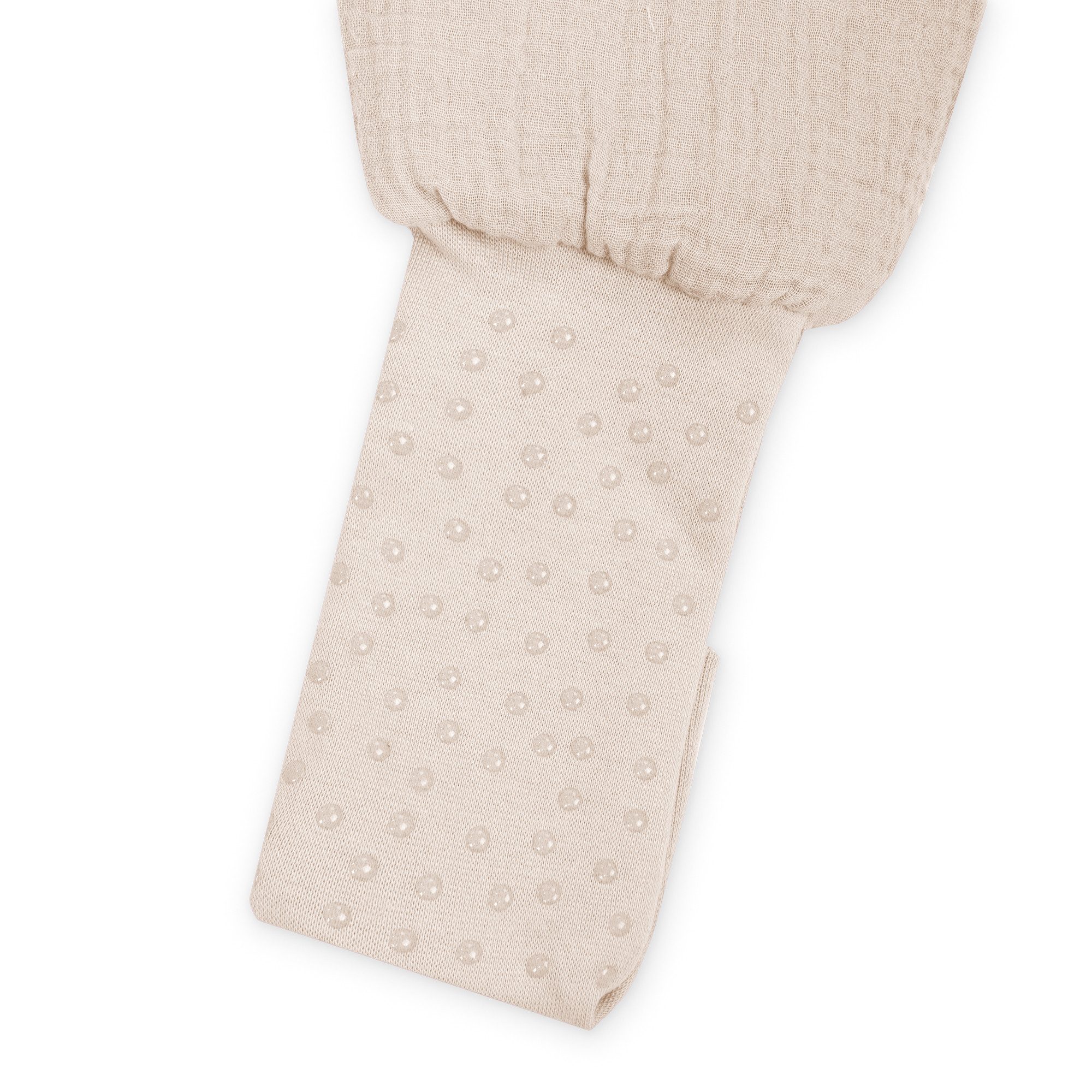 Julius Zöllner Babyschlafsack Player Musselin, mit umstülpbaren Anti-Rutsch-Socken