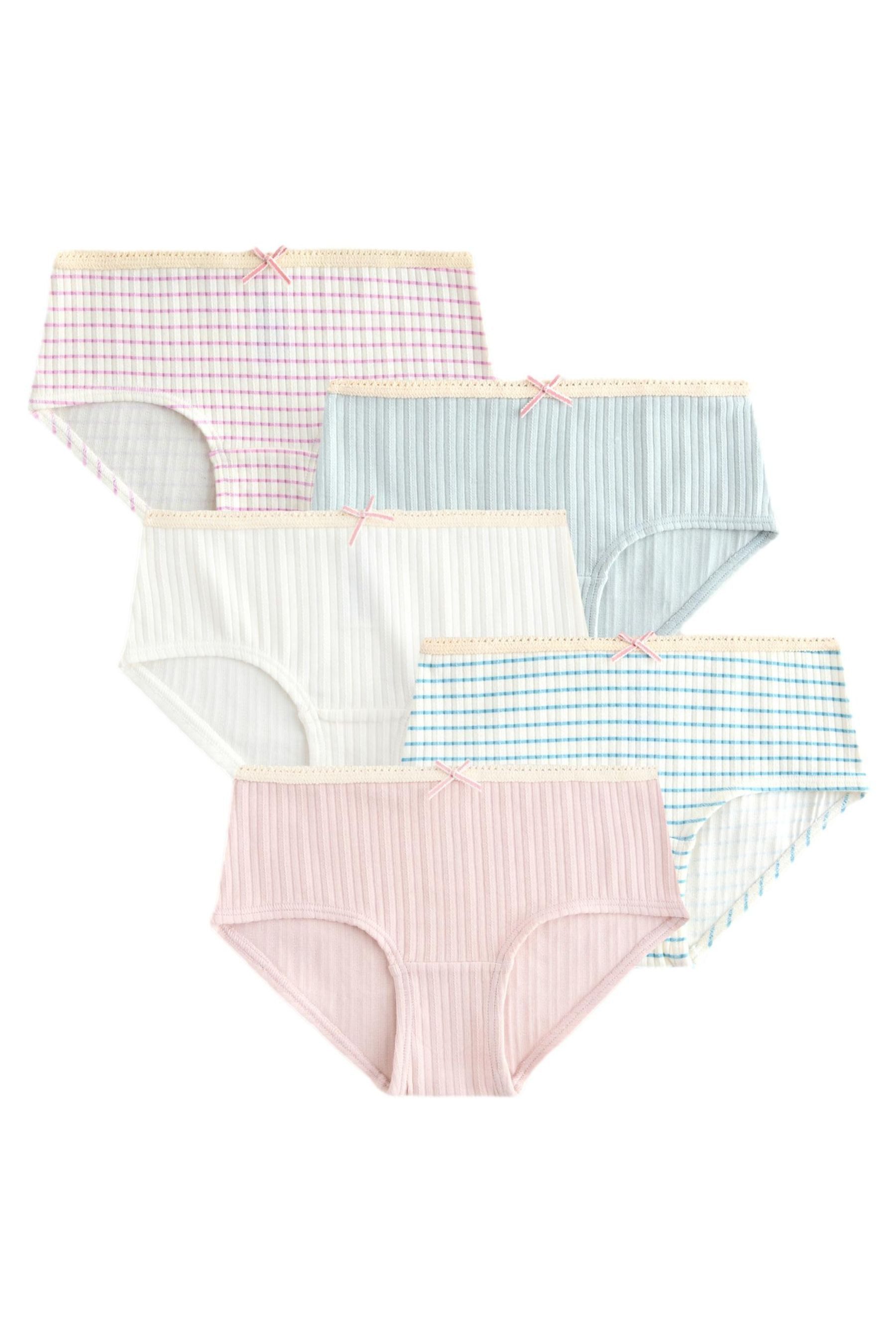 Next Hipster Strukturierte Hipster im 5er-Pack (5-St)