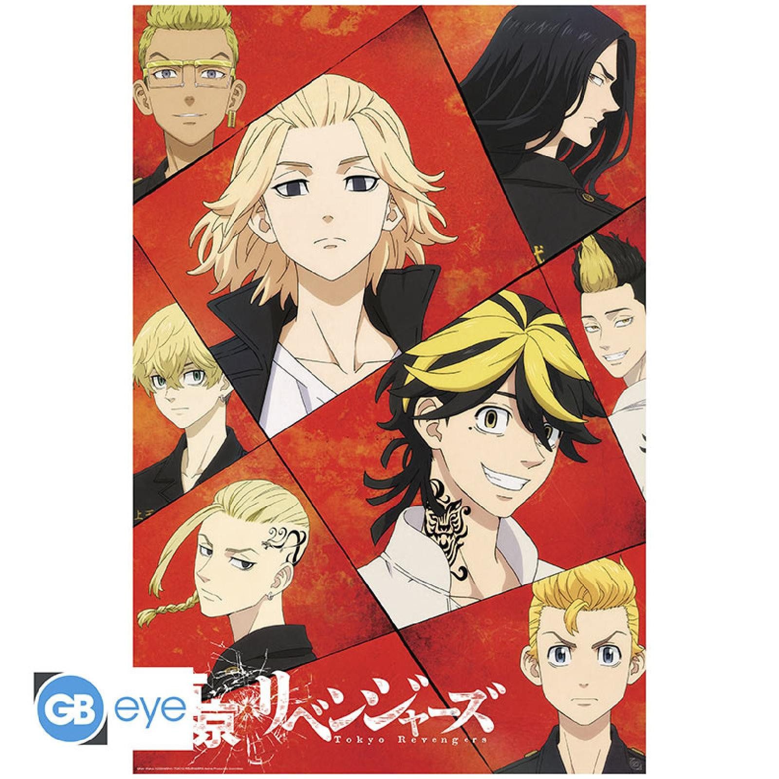 ABYstyle Poster TOKYO REVENGERS - Poster Maxi 91cmx51cm - Key Art