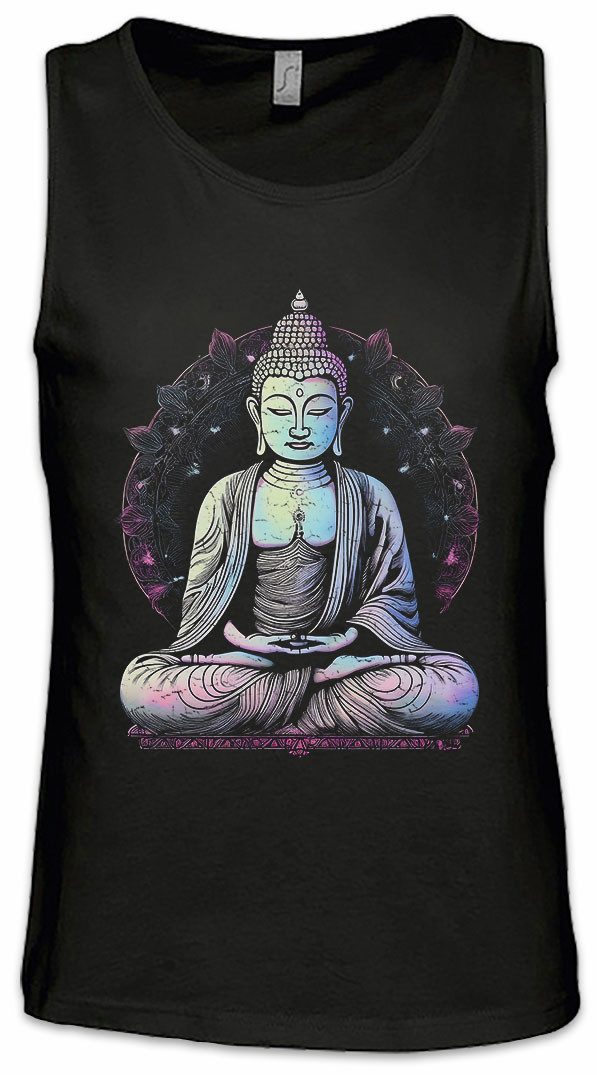Tanktop Thai Buddha B Ärmelloses T-Shirt Thailand Thainländisch Muay Bankog