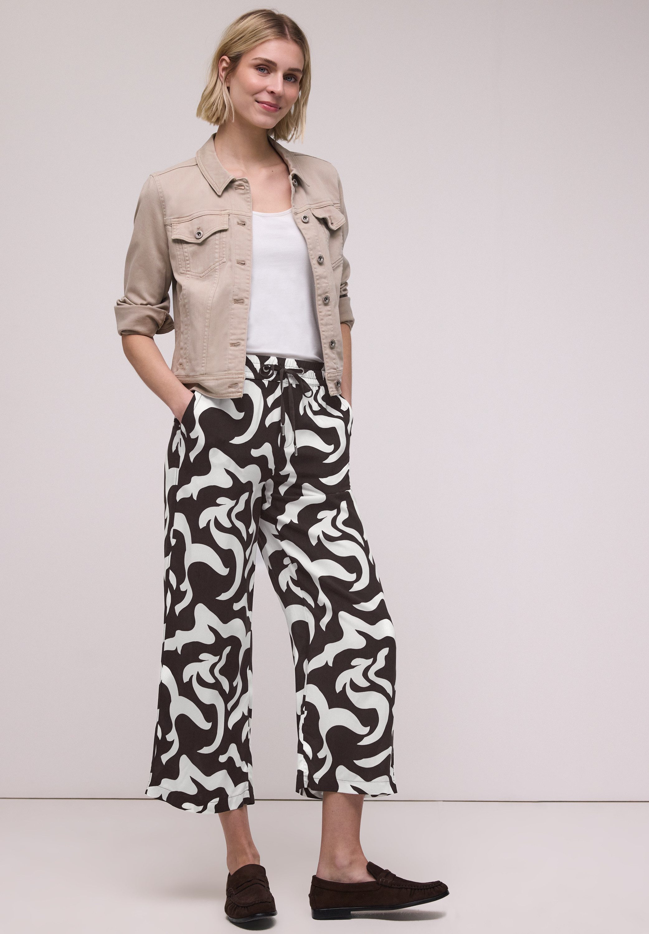 STREET ONE Stoffhose High Waist – Bild 3 von 5