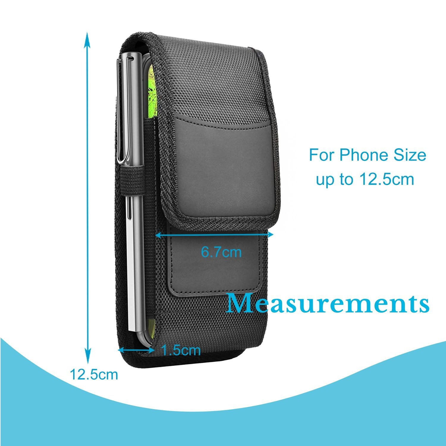 Cadorabo Handytasche für Samsung Galaxy S24 Tasche (1-tlg), Handytasche mit Gürtelclip Hülle mit Karabinerhaken