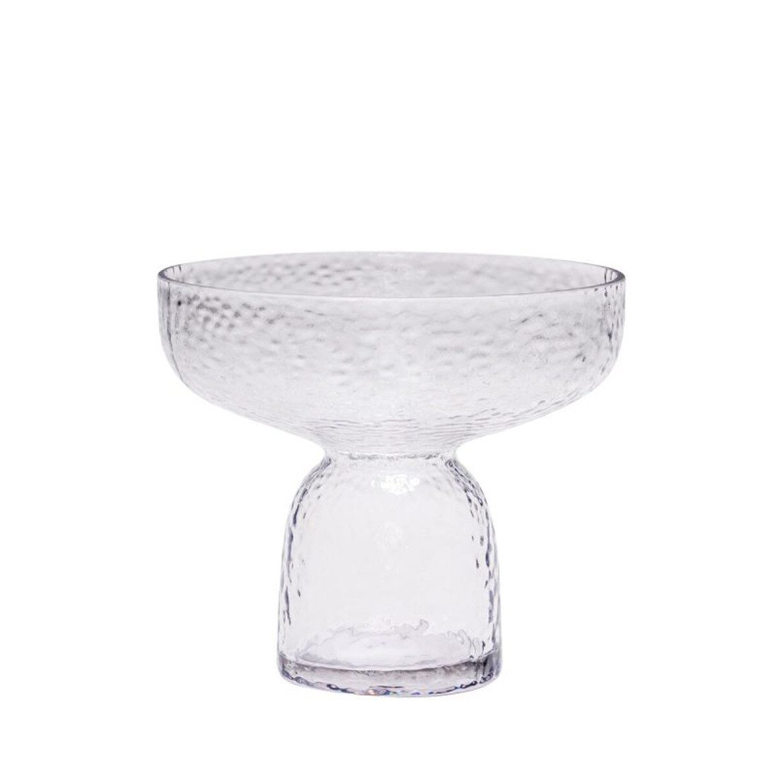 Dekovase Hübsch Vase AINO klar, Ø22x19cm
