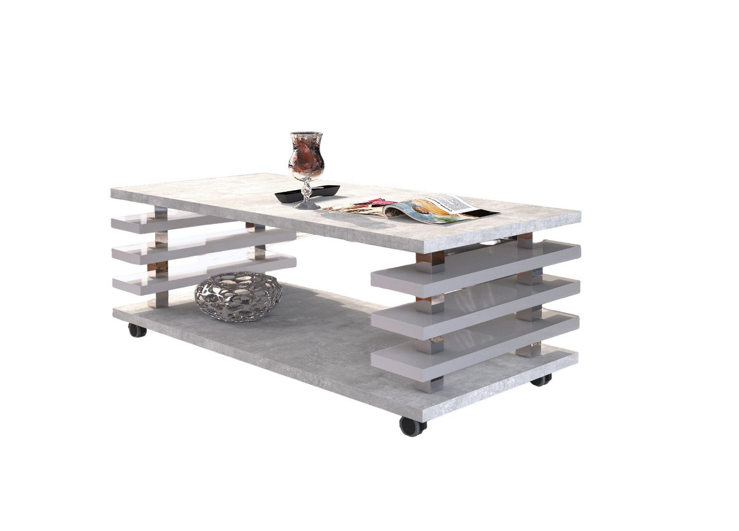 designimpex Couchtisch DC-3 Design Wohnzimmertisch Tisch günstig online kaufen