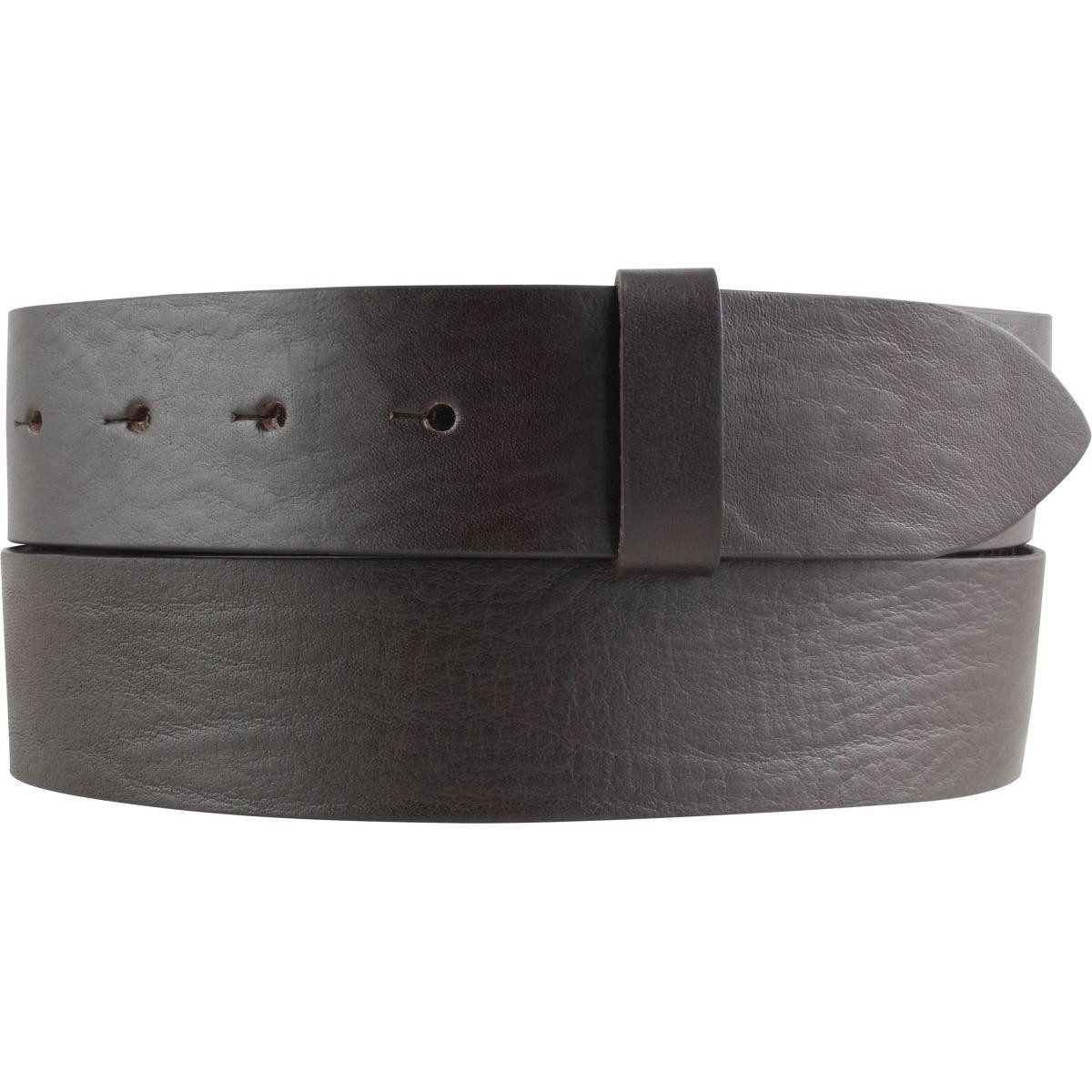 BELTINGER Ledergürtel Wechselgürtel aus Vollrindleder mit Druckknöpfen 4 cm - Druckknopf-Gür (1-St)