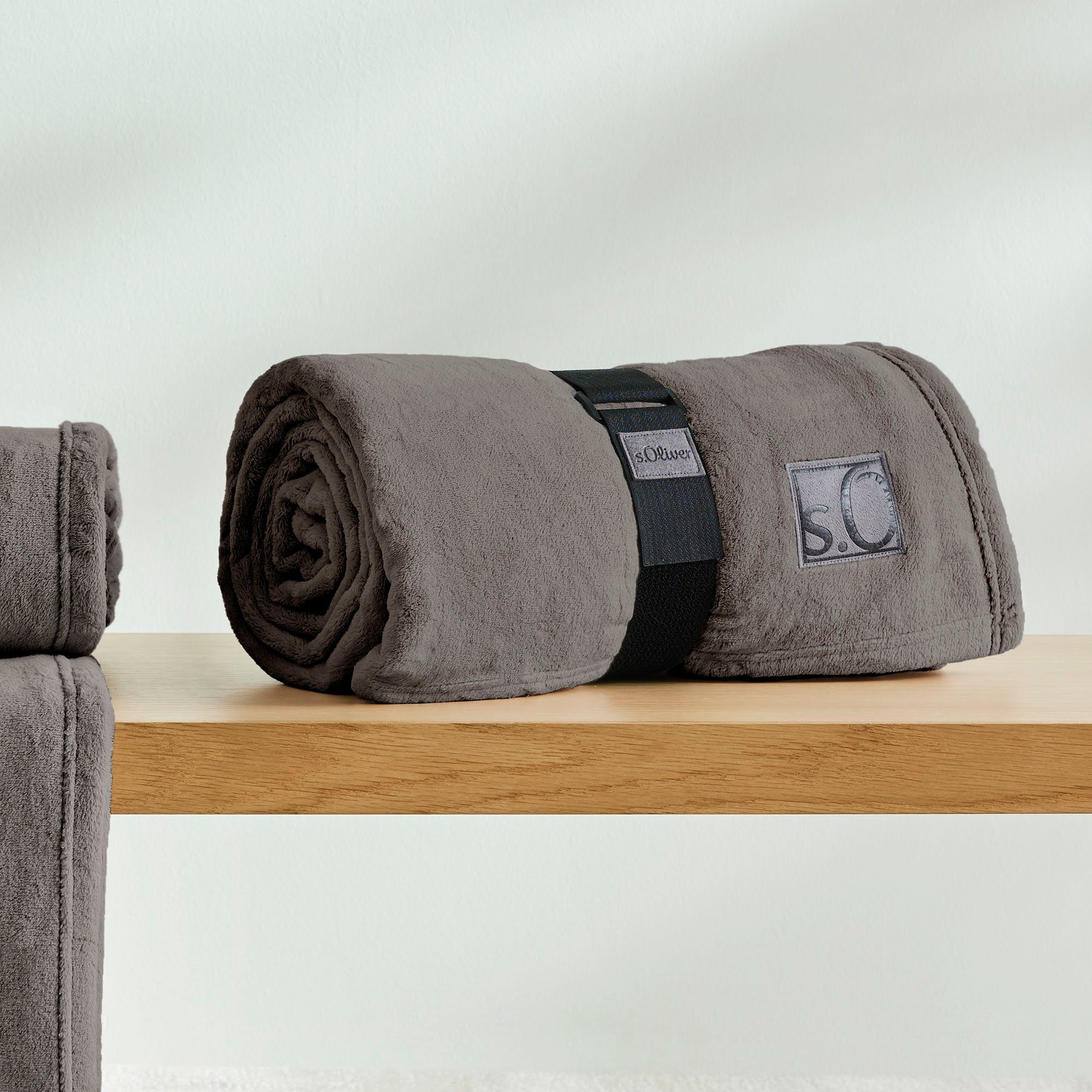 Wohndecke s.Oliver Decke Kuschelsoft, s.Oliver, 150 günstig online kaufen