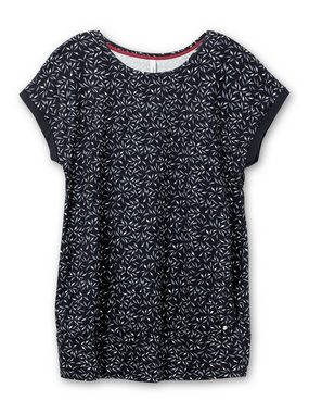 Sheego Shirtkleid Große Größen mit Alloverdruck und breitem Saum