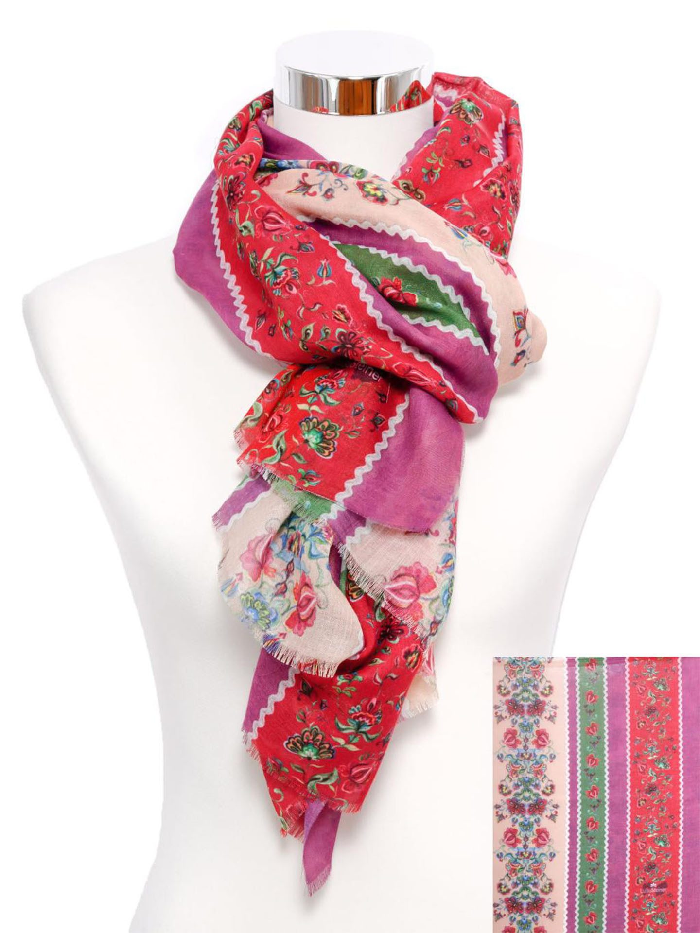 Moschen-Bayern Modeschal Trachtentuch Damen Tuch Halstuch Trachtenschal Schal Damenschal