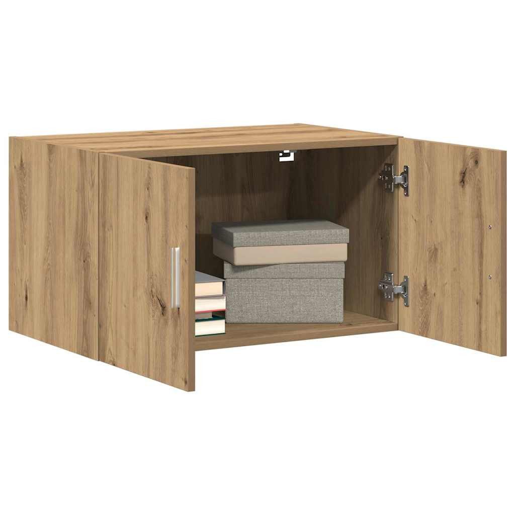 vidaXL Hängeschrank Wandschrank Eiche handwerklich 70 x 42,5 x 40 cm Holzwe günstig online kaufen