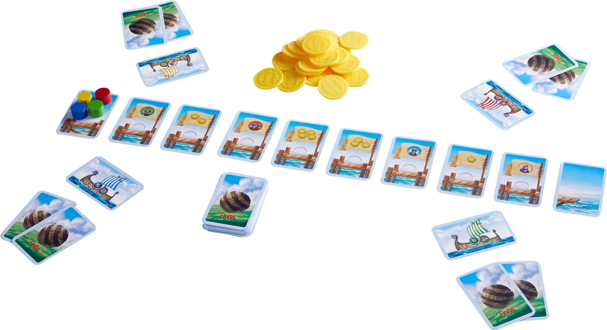 Haba Spiel Mitbringspiel Strategiespiel Tal der Wikinger mini 2012192001