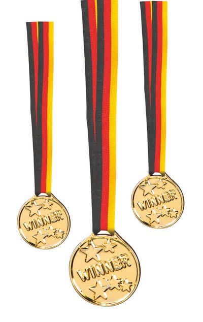 Stylex Schreibwaren Charm Medaillon 6 Medaillen aus Kunststoff