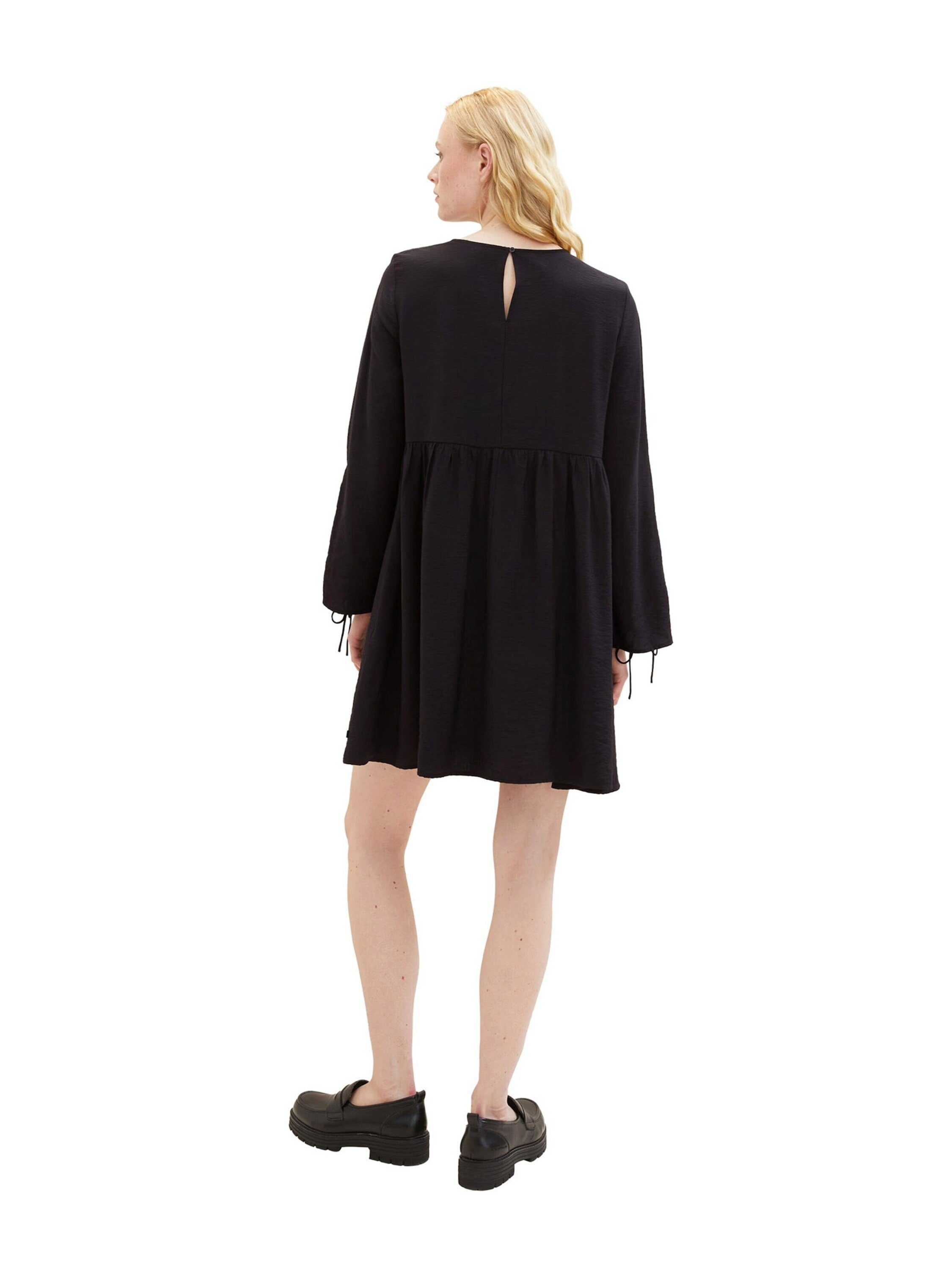 TOM TAILOR Denim Sommerkleid (1-tlg) Drapiert/gerafft