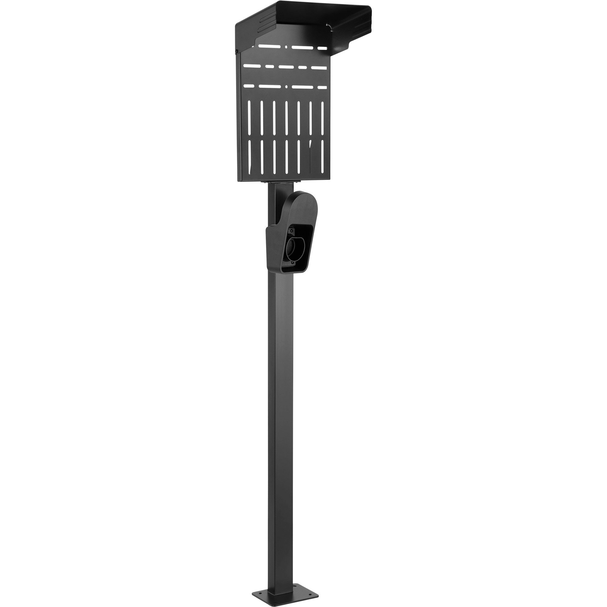 Elektroauto-Ladestation Universal Wallbox-Standfuß mit EV-Ladekabel Halterung