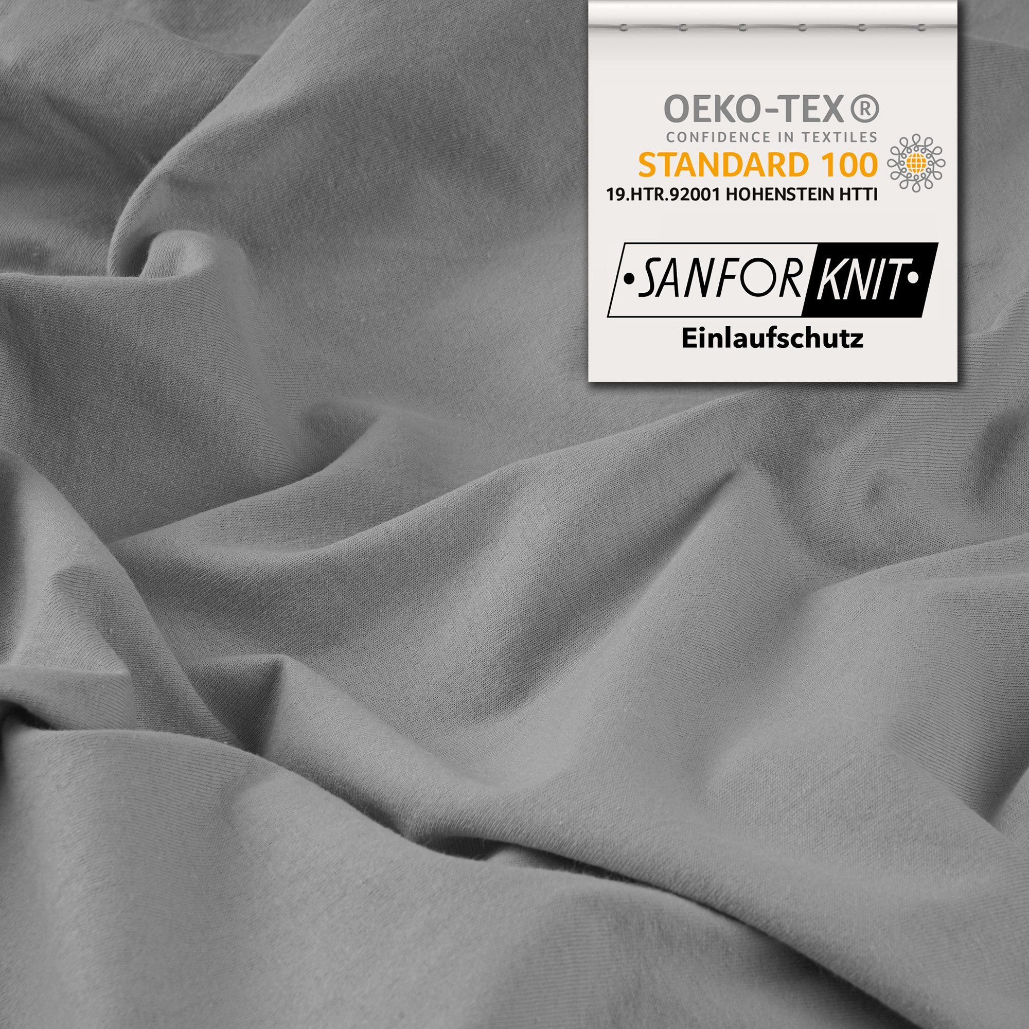 STUDIO Spannbettlaken Basic, viele Größen, 100% gekämmte Baumwolle, OEKO-TE günstig online kaufen