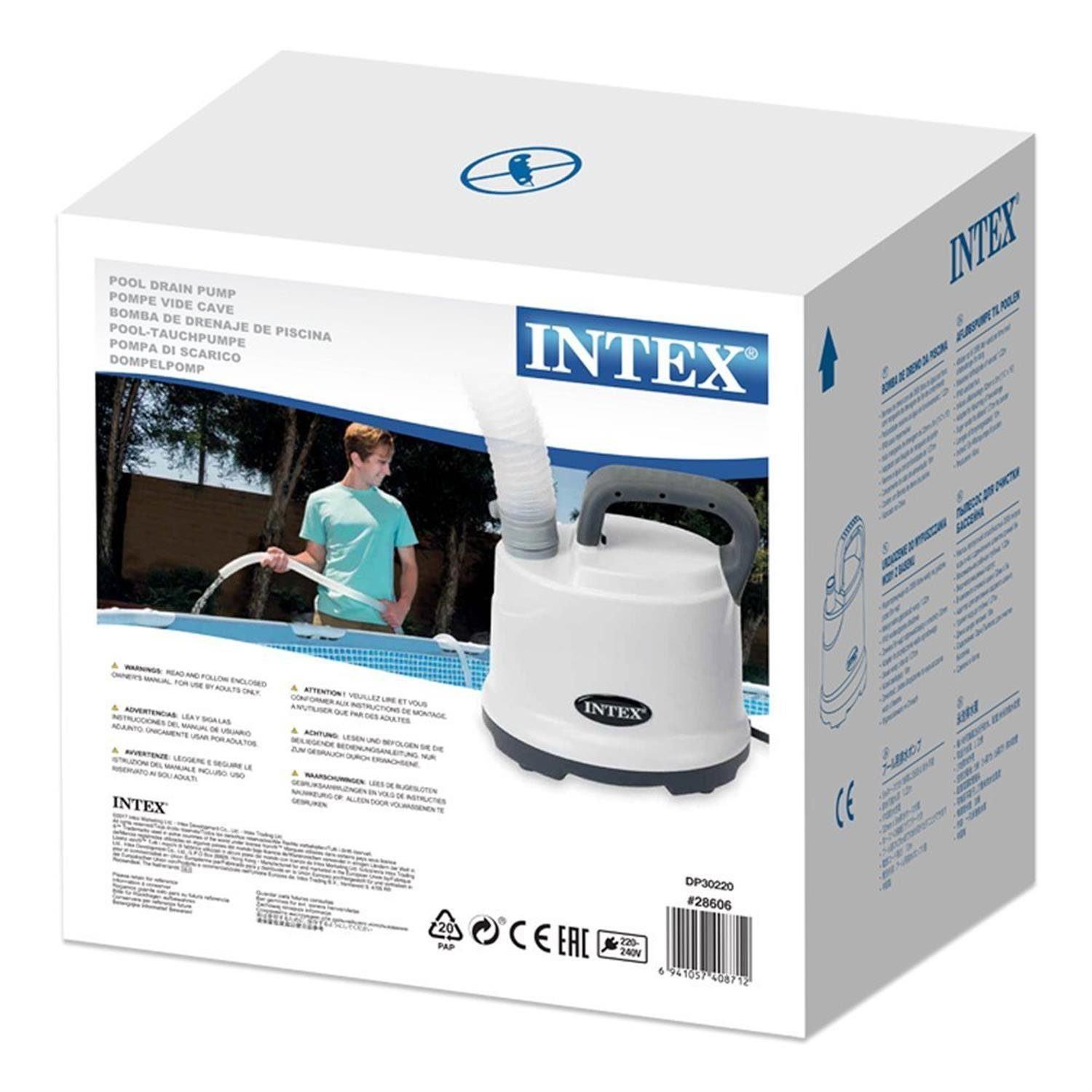 Intex Wasserpumpe 28606 Pool Tauchpumpe – Bild 4 von 4