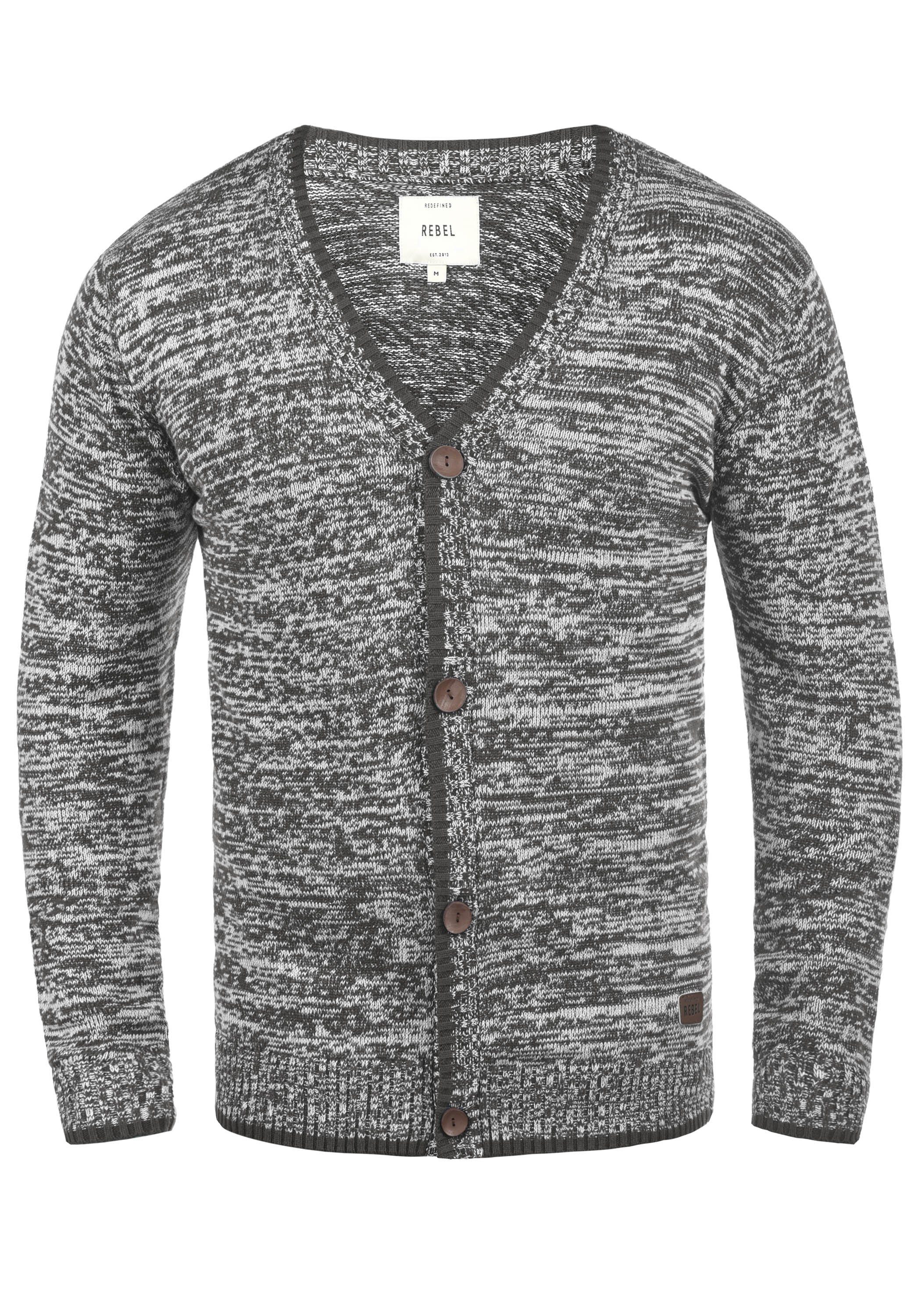 REDEFINED REBEL Cardigan Miles Strickjacke mit Knopfleiste