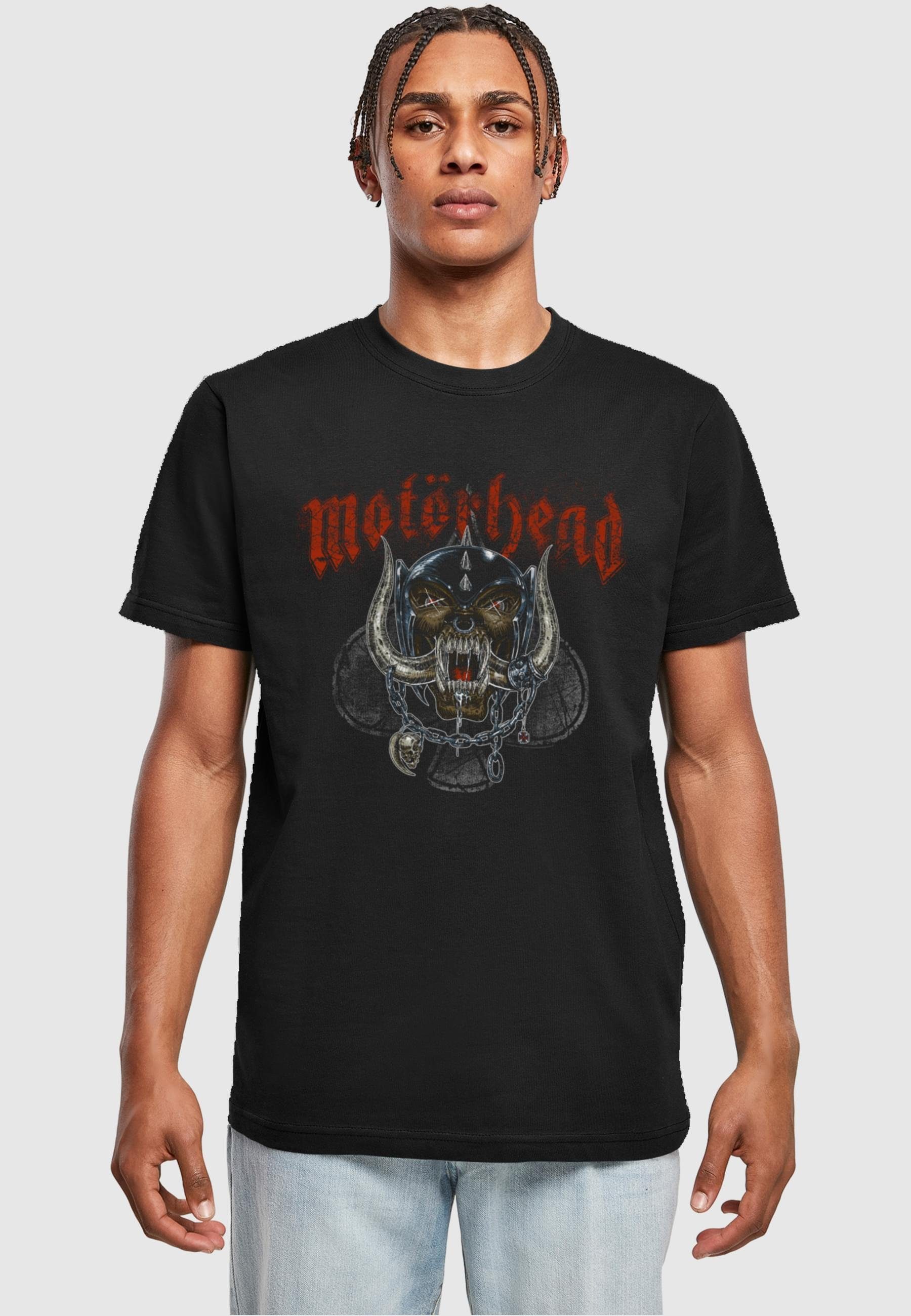 Dog - Round Etched (1-tlg) T-Shirt Motorhead Merchcode Herren Colour T-Shirt Neck