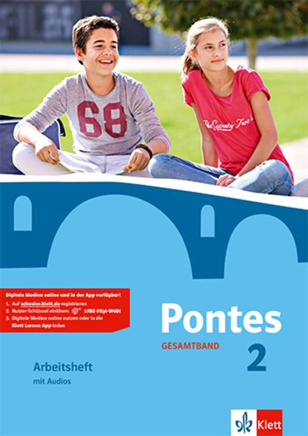 Pontes Gesamtband 2. Arbeitsheft mit Audios / diverse
