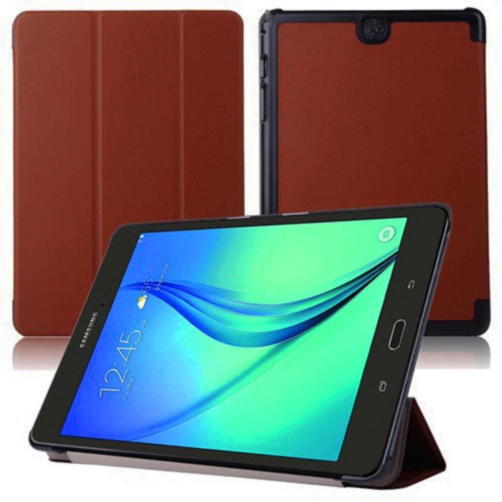 Lobwerk Tablet-Hülle Schutzhülle für Samsung Galaxy Tab A SM-T550 T551 T555  9.7 Zoll, Wake & Sleep Funktion, Sturzdämpfung, Aufstellfunktion