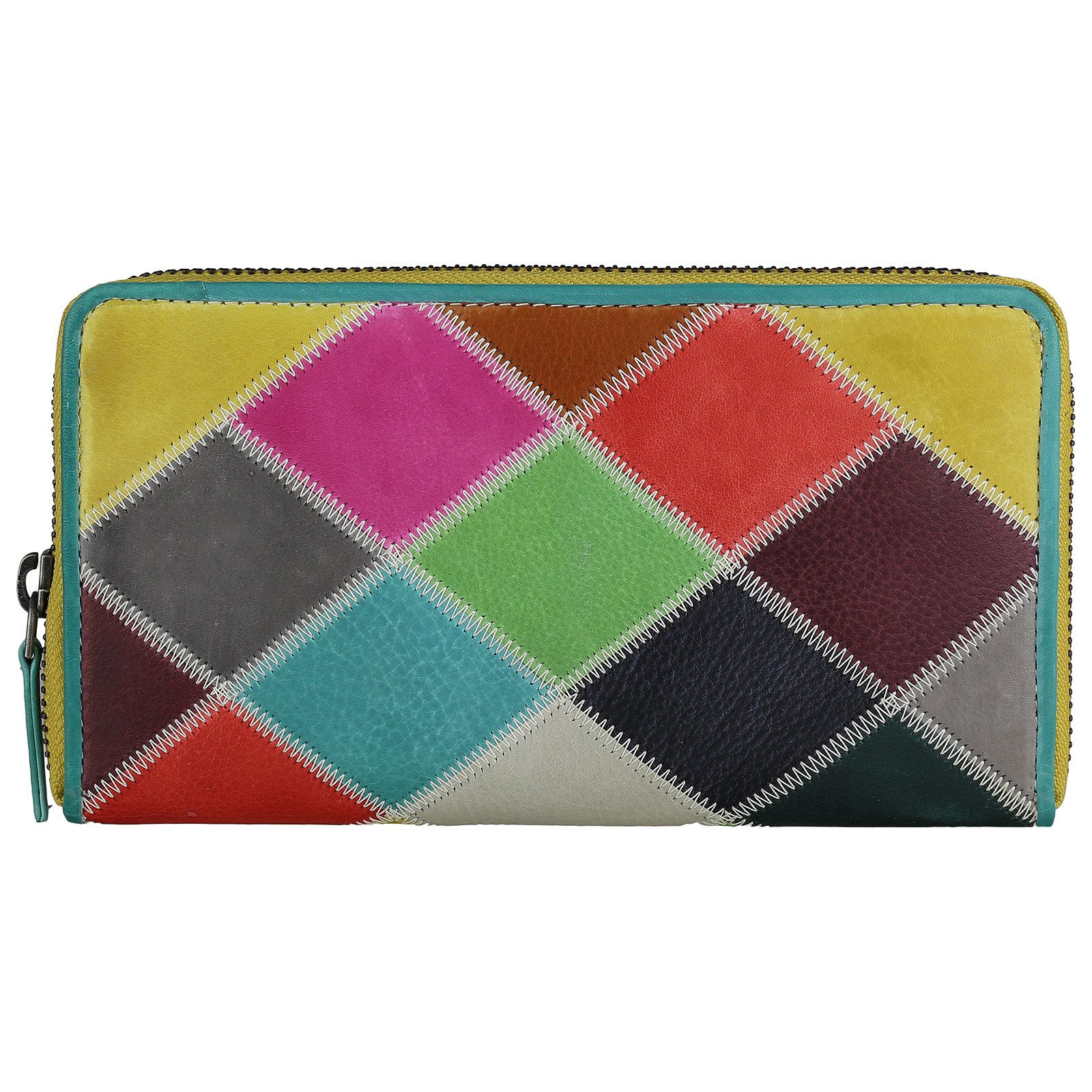 Greenburry Geldbörse Candy Shop bunte Damen Leder Geldbörse Portmonee 874-9 günstig online kaufen