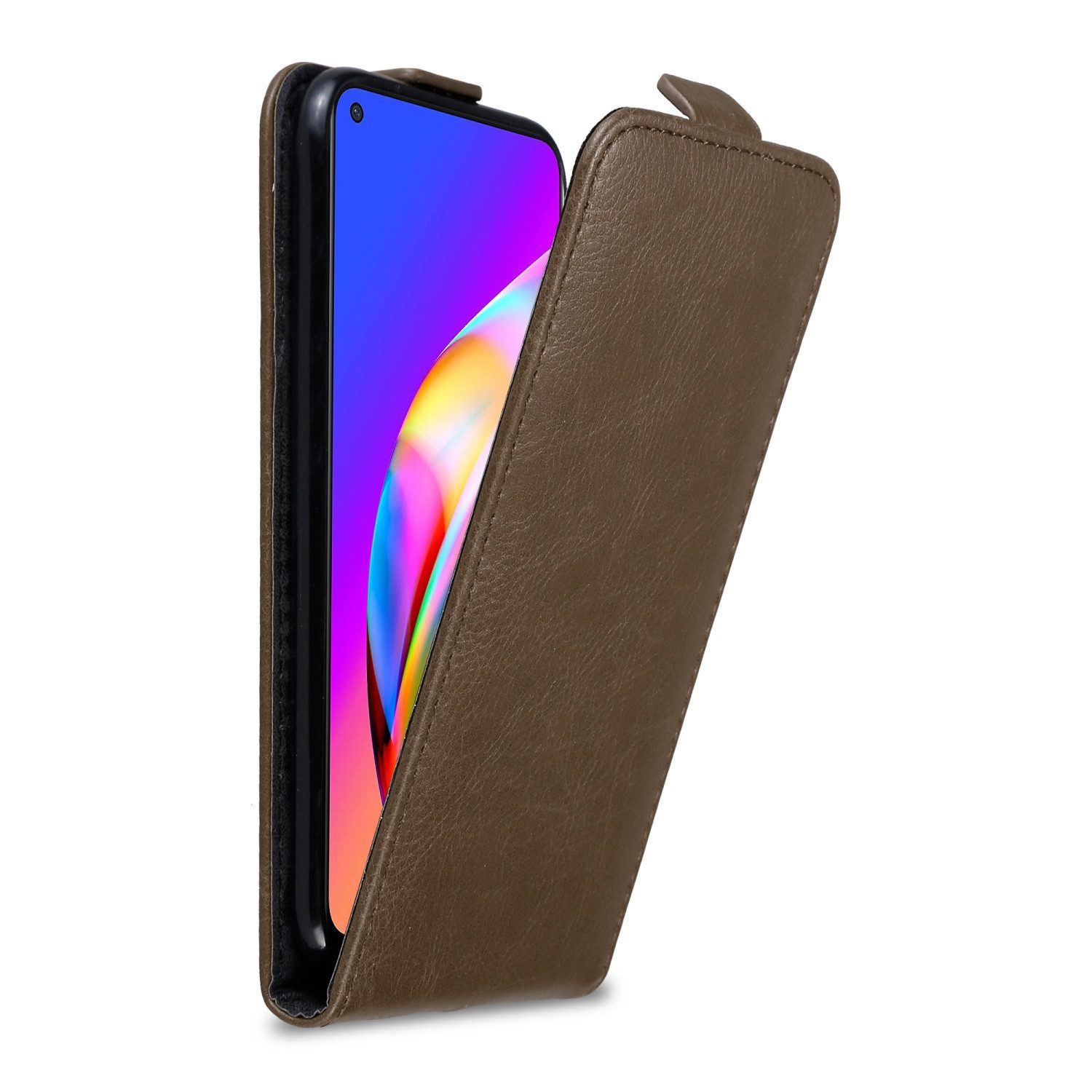 Cadorabo Handyhülle für Oppo A94 5G Hülle Oppo A94 5G, Handy Schutzhülle, Klappbare Hülle, Kunstleder mit Magnetverschluss