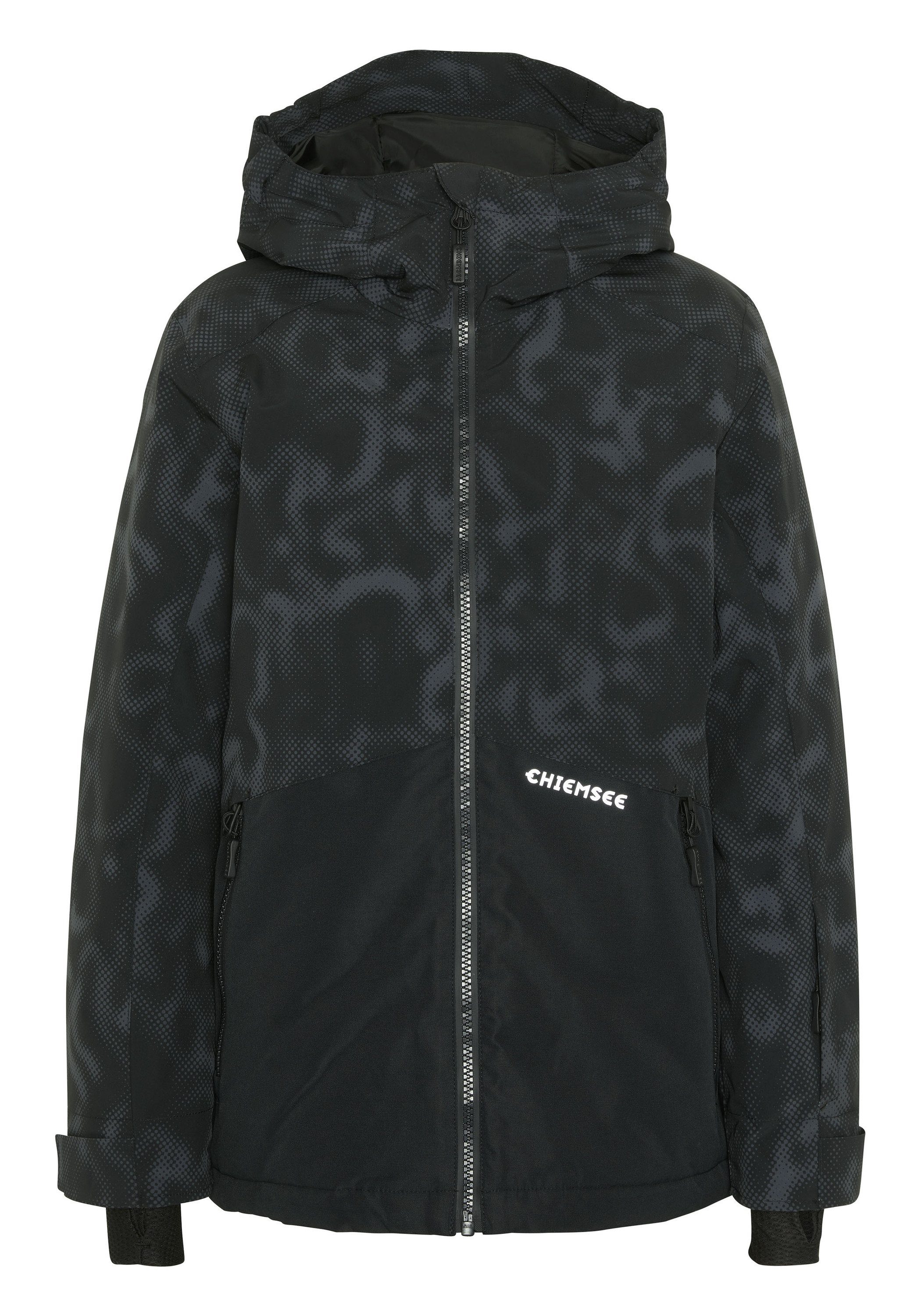 Skijacke Skijacke im gemusterten und unifarbenen Design 1