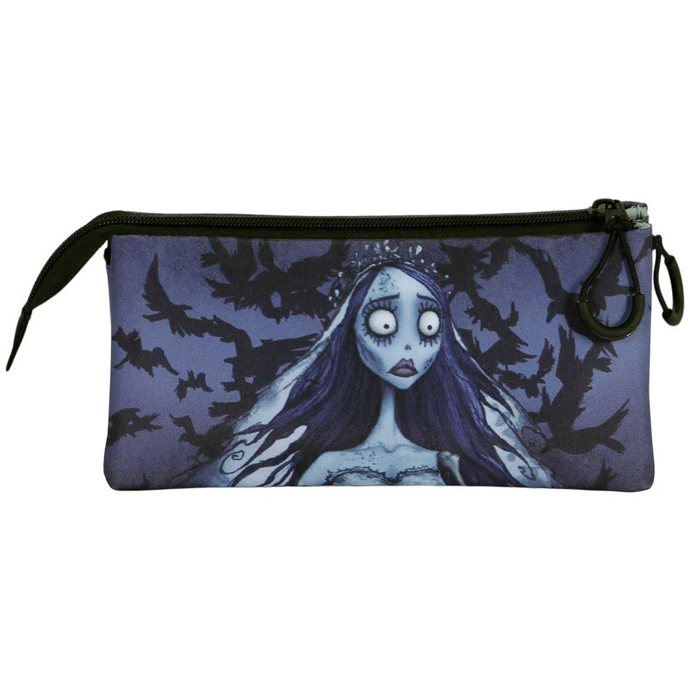 Karactermania Federmäppchen Corpse Bride Stiftemäppchen Mäppchen Federmappe Schlampermäppchen, 3 Fächer