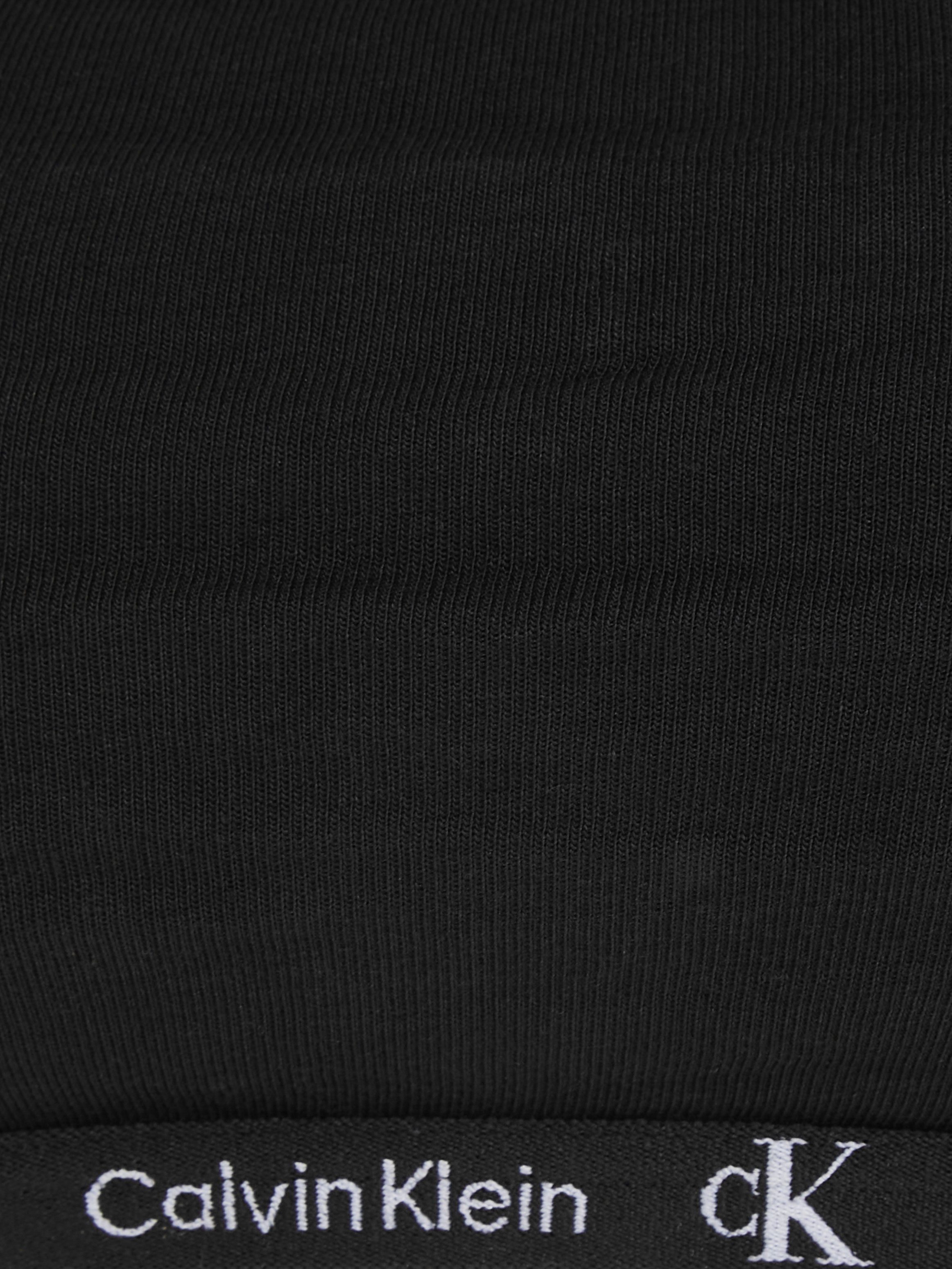 mit BLACK/TIGER-PRINT Bralette-BH CK-Logobündchen BRALETTE klassischem 2PK 2-tlg., Calvin Underwear 2er-Pack) Klein UNLINED (Packung,